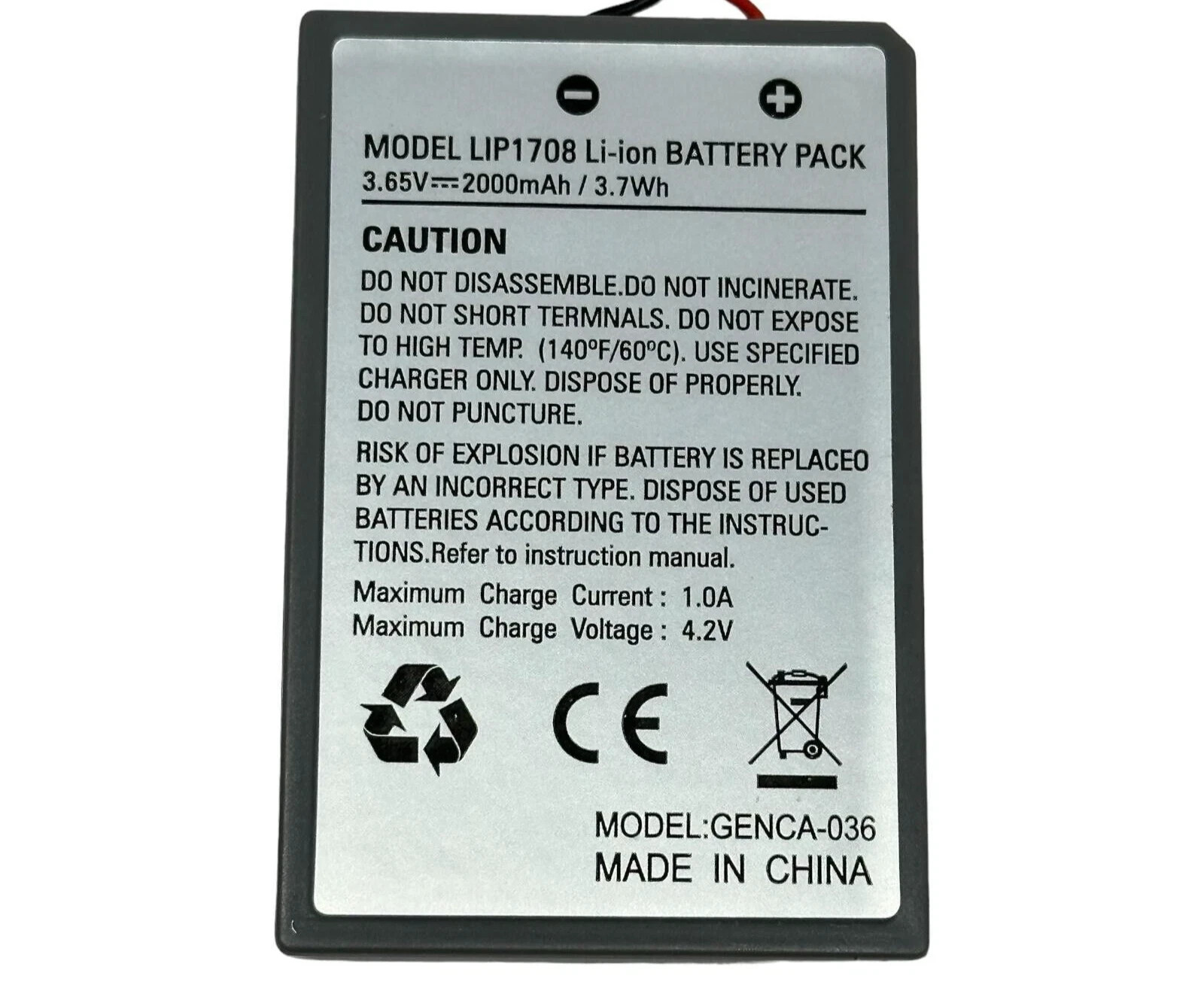 PS5 LIP1708 2000mAh Battery Sony PlayStation 5 DualSense Controller