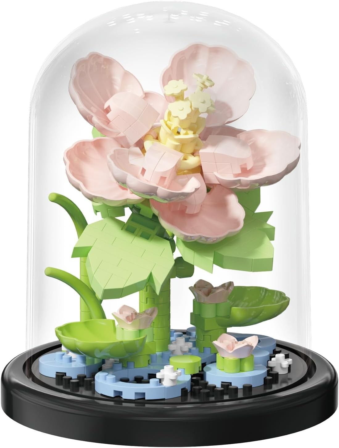 Hibiscus Legend Home Bouquets Dust Cover Set Building Toy | Creative Assembly...