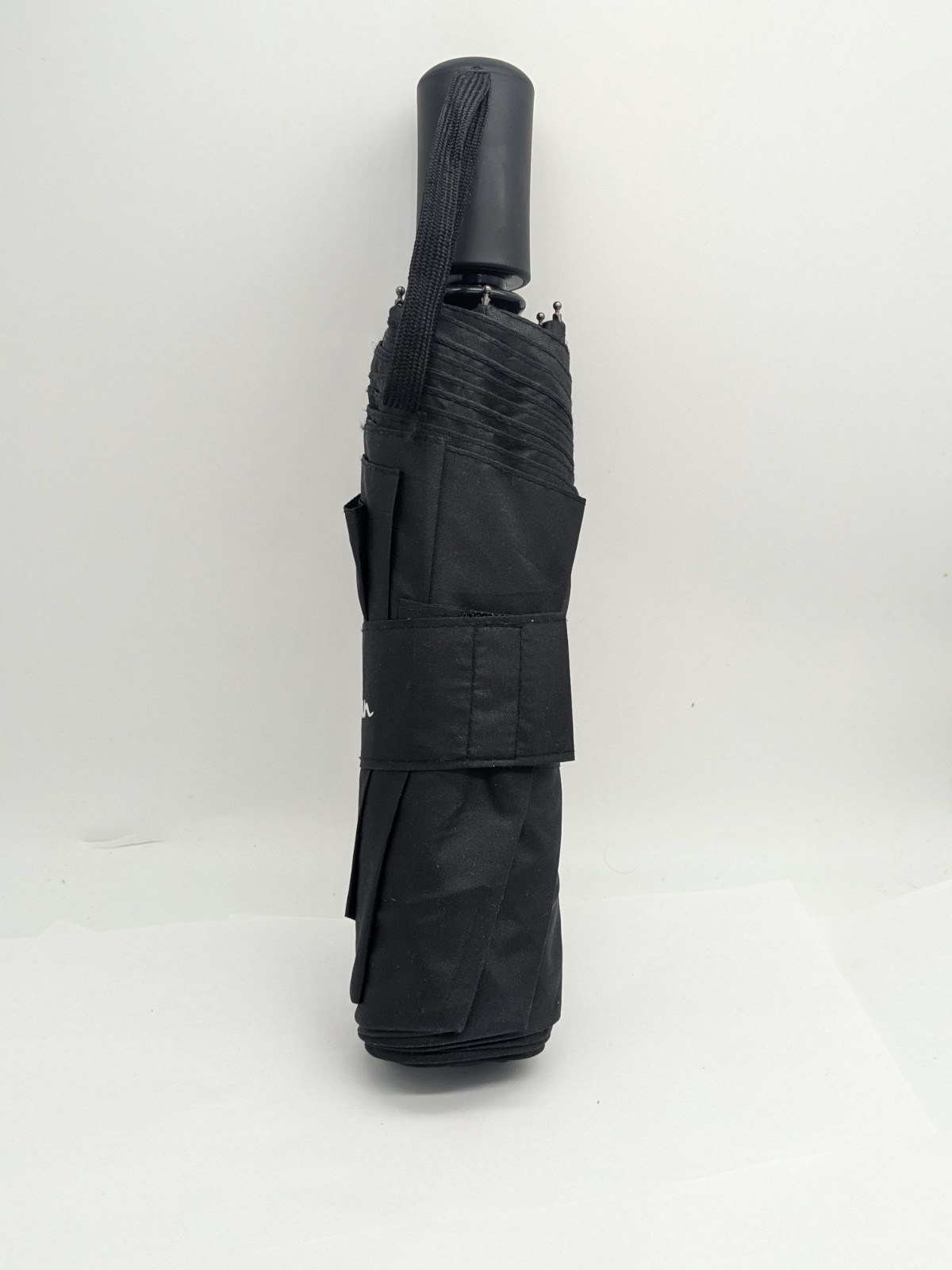 Ben Sherman Black Compact Automatic Folding Umbrella Travel Size Auto Open