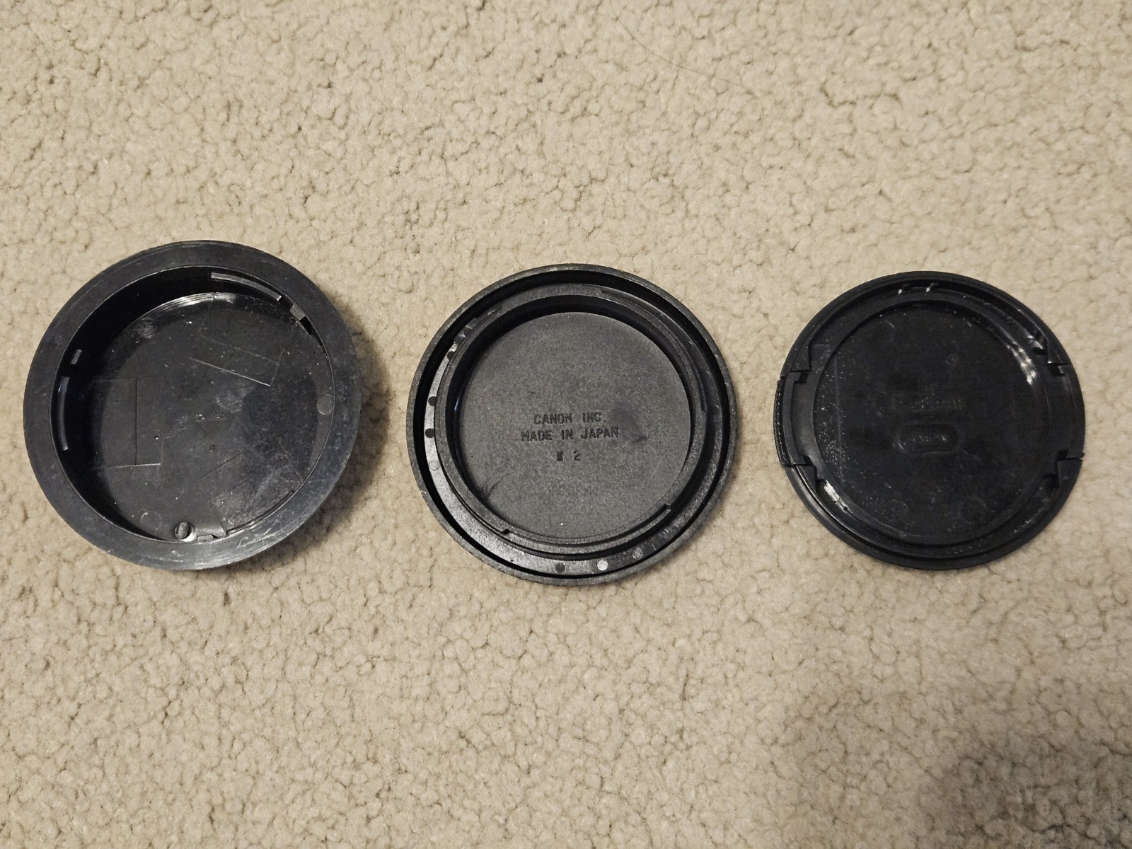 Canon EOS Camera Lens Covers