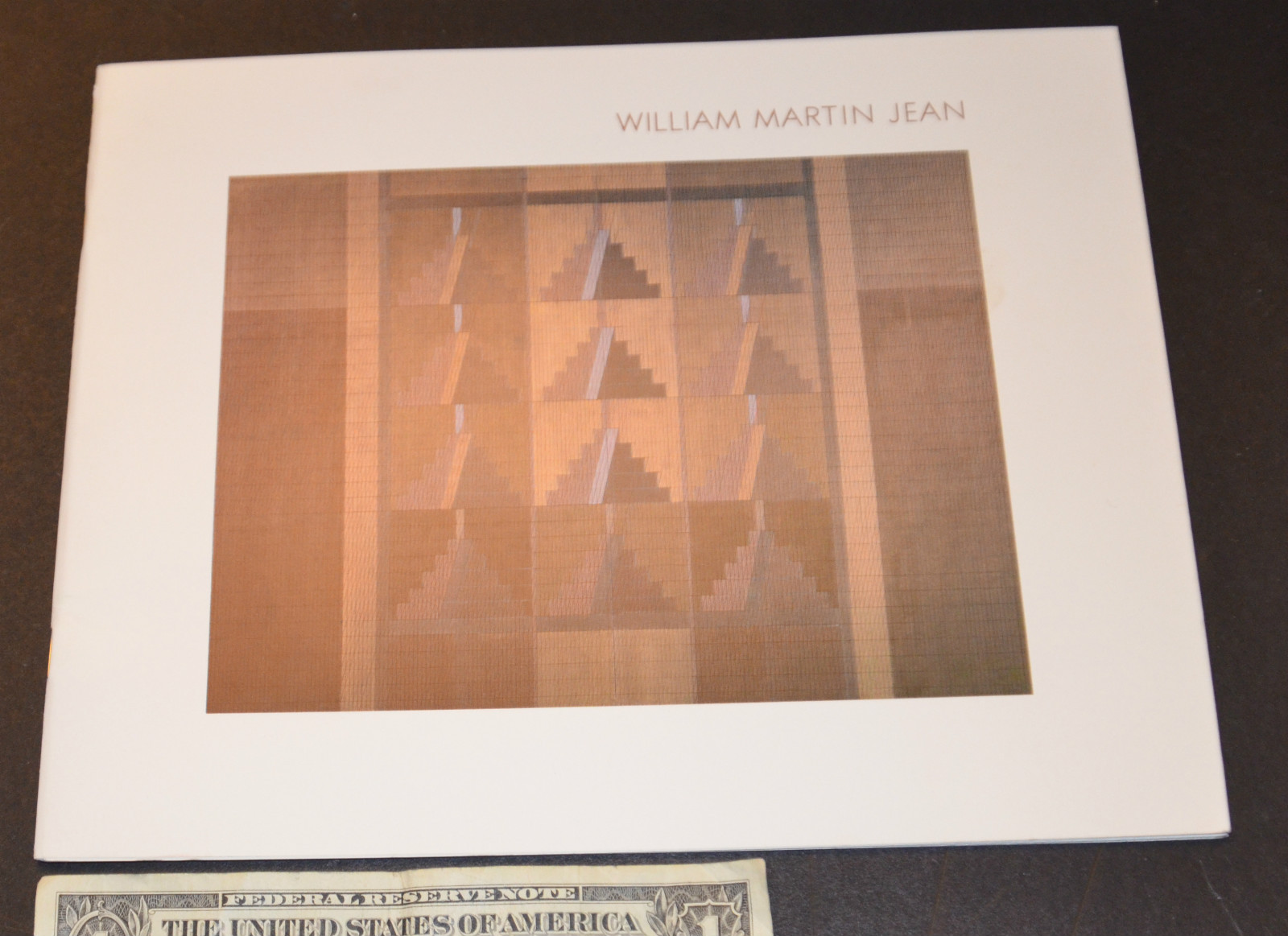 WILLIAM MARTIN JEAN The Pyramind Series exhibition booklet march12-april 2,1989
