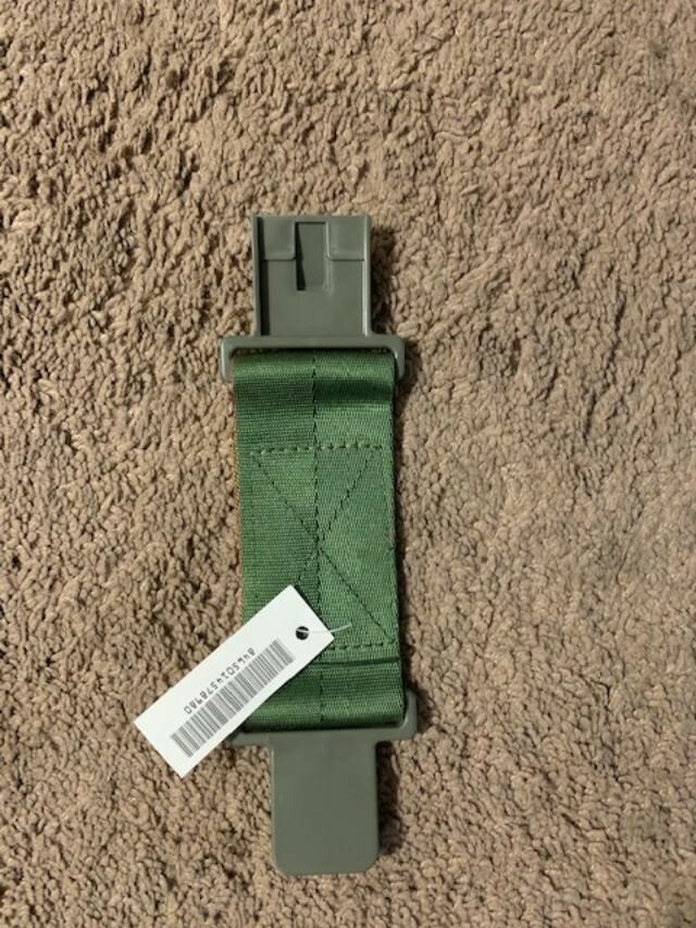 Military Pistol Belt Extender, NSN 8465-01-457-8980, New