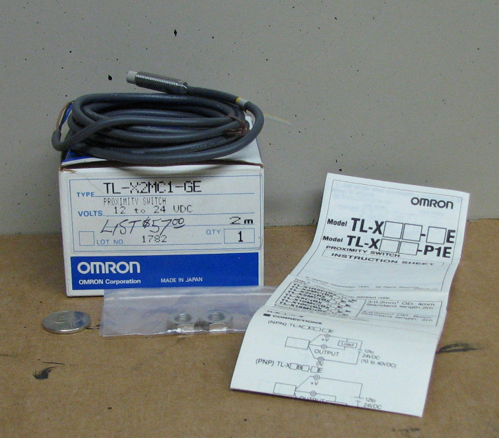 OMRON PROXIMITY SWITCH TL-X2MC1-GE   12 TO 24VDC