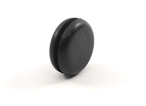 Rubber Hole Plug for 1/2" Hole - for 1/16" Thick Panel -Grommet Without A Hole