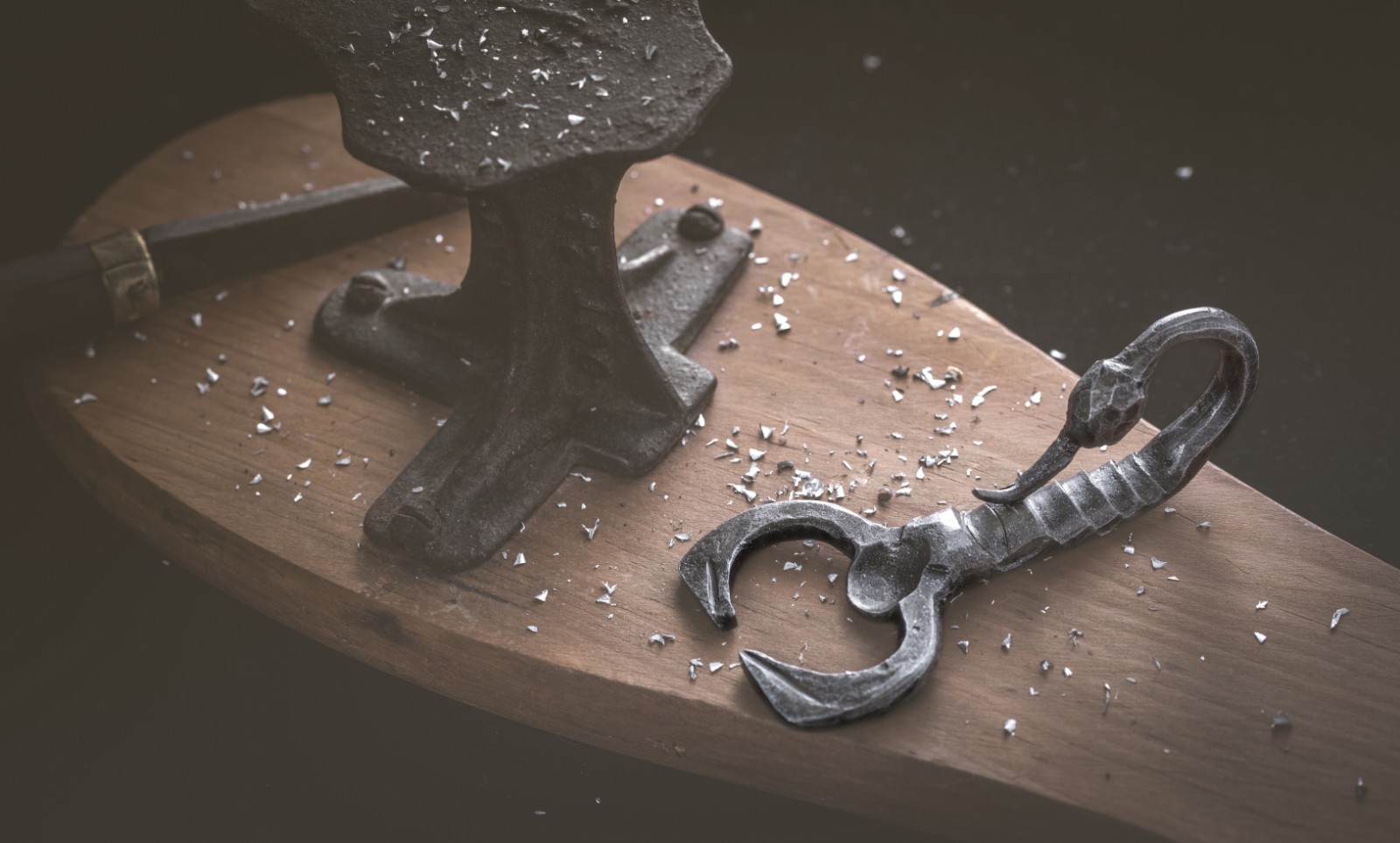 Scorpion Beer Bottle Opener - Hand Forged Iron