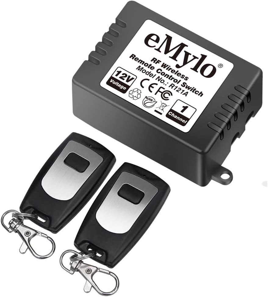 Remote Control Switch Dc 12V Wireless Momentary Switch 1 Channel Wireless