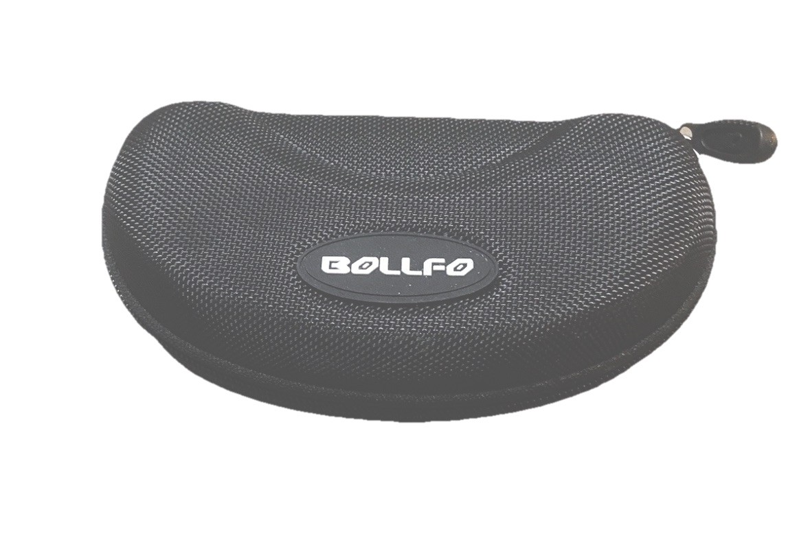 Bollfo Sunglass Zipper Tough and Sturdy Clamshell Case Only FREE SHIPPING NEW!