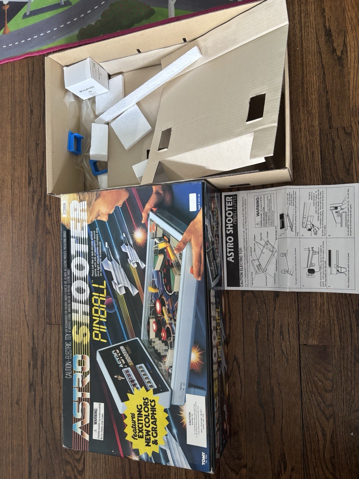 Old School Astro Shooter Pinball Machine Box Only