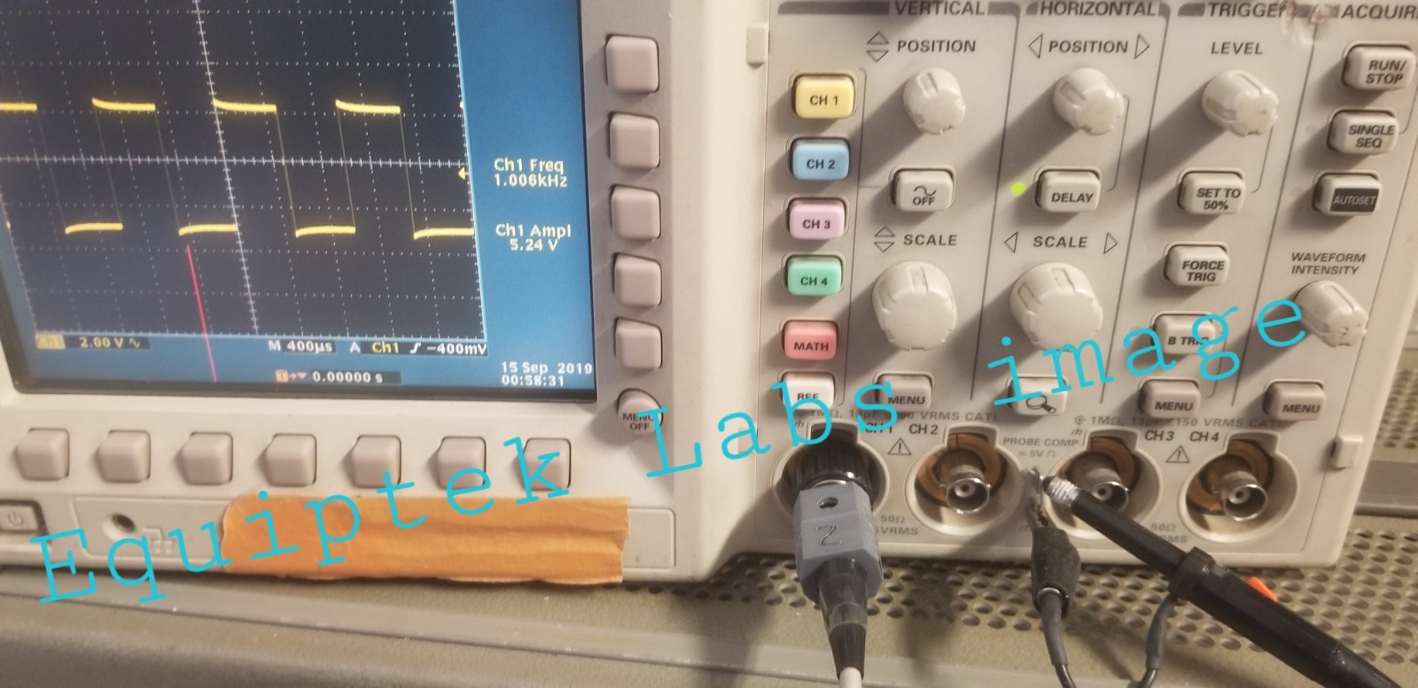 Oscilloscope Probe 350MHz 10:1 TESTED! LeCroy 7200-P12 Tektronix Probe ID compat