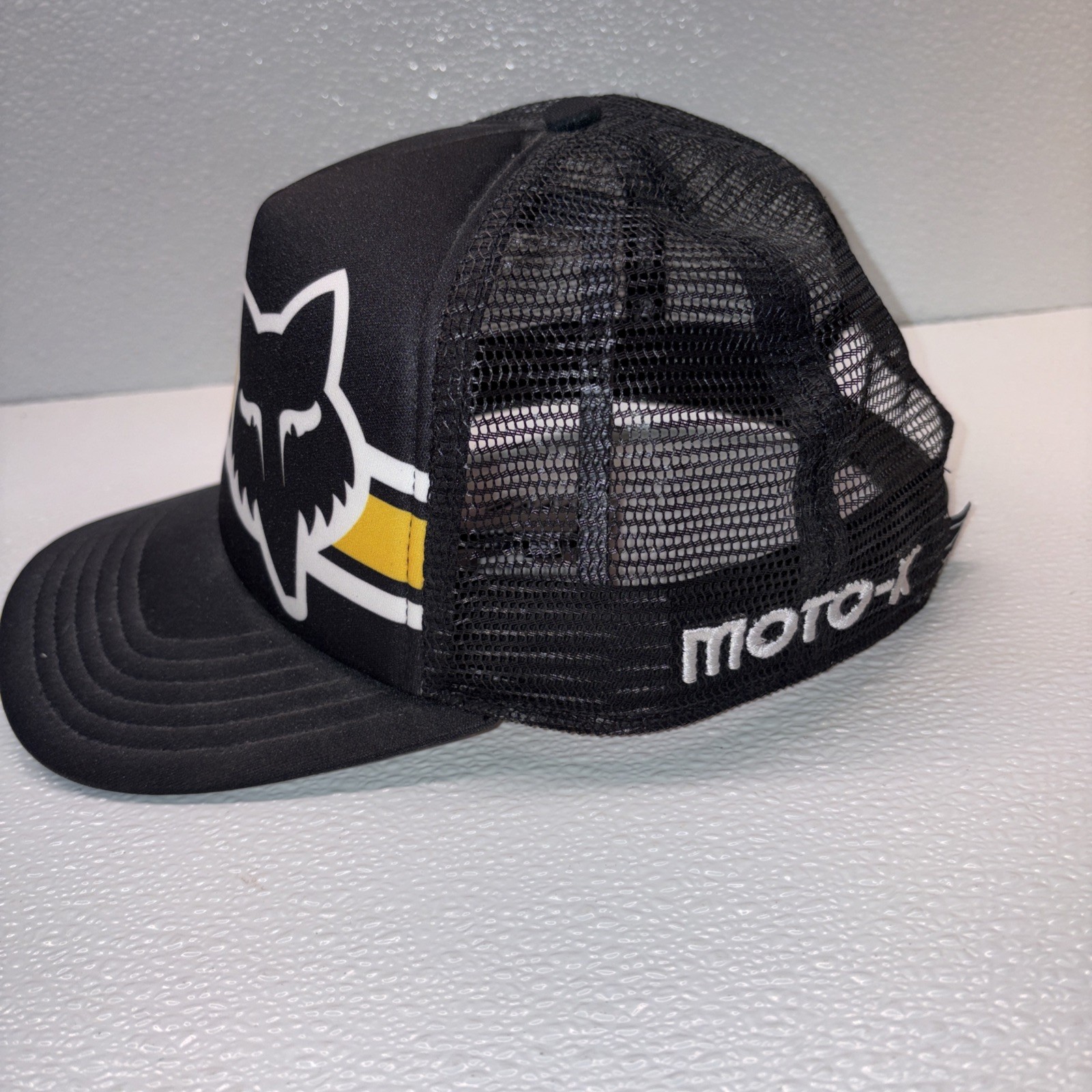 Fox Logo Motorcross Snapback Baseball Cap Fox Riders Co.-Fast Ship