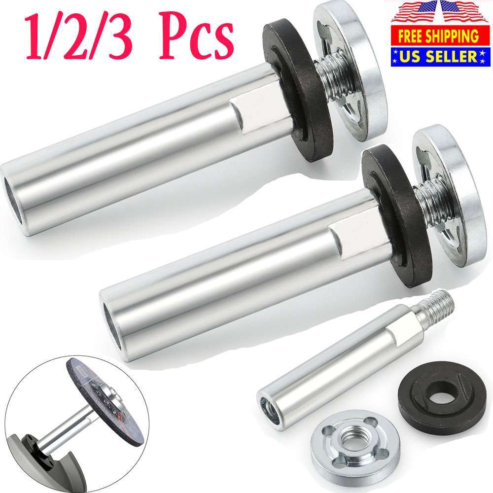 1-3 Angle Grinder Extension Connecting Rod M10 Thread Rotary Shaft For Polishing