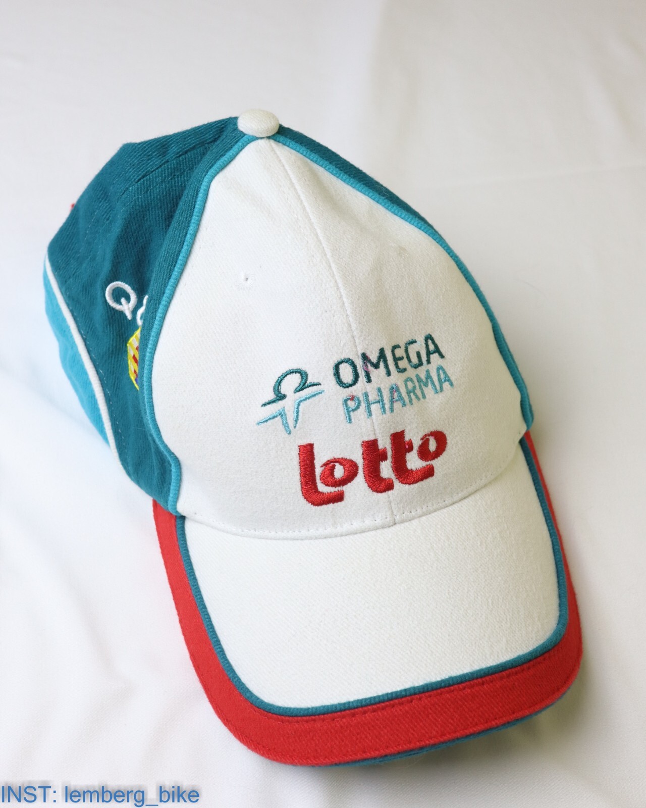 Omega Pharma - Lotto vintage cycling cap