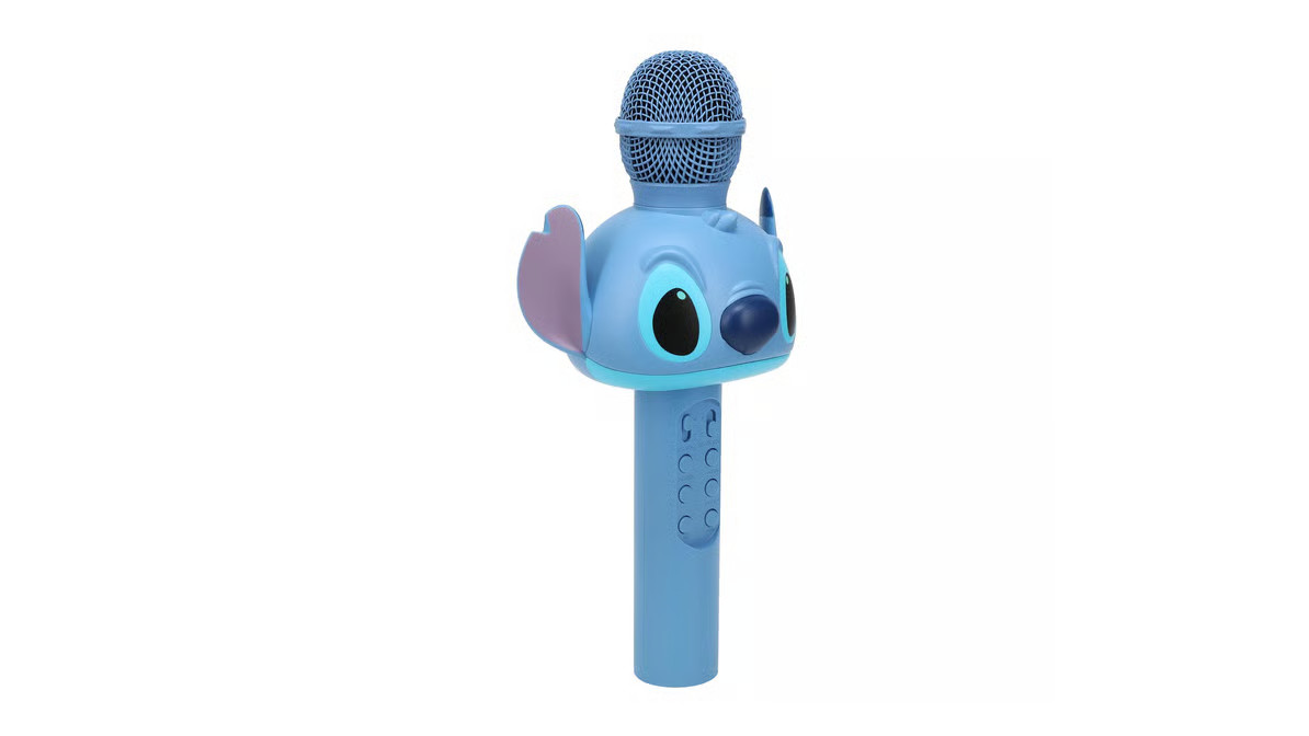 Disney Stitch LED Karaoke Microphone NEW
