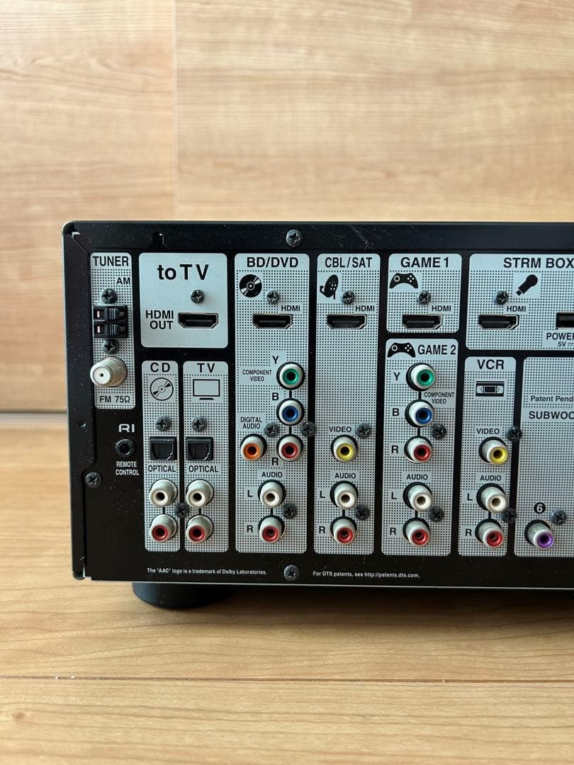 Onkyo TX-SR343(B) AV Receiver Amplifier Black With Remote Control
