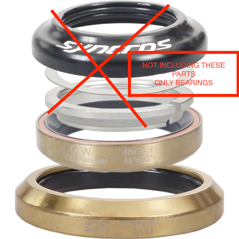 Scott Foil Headset Bearing For 2016/2017 n later  PARTS FROM #241901