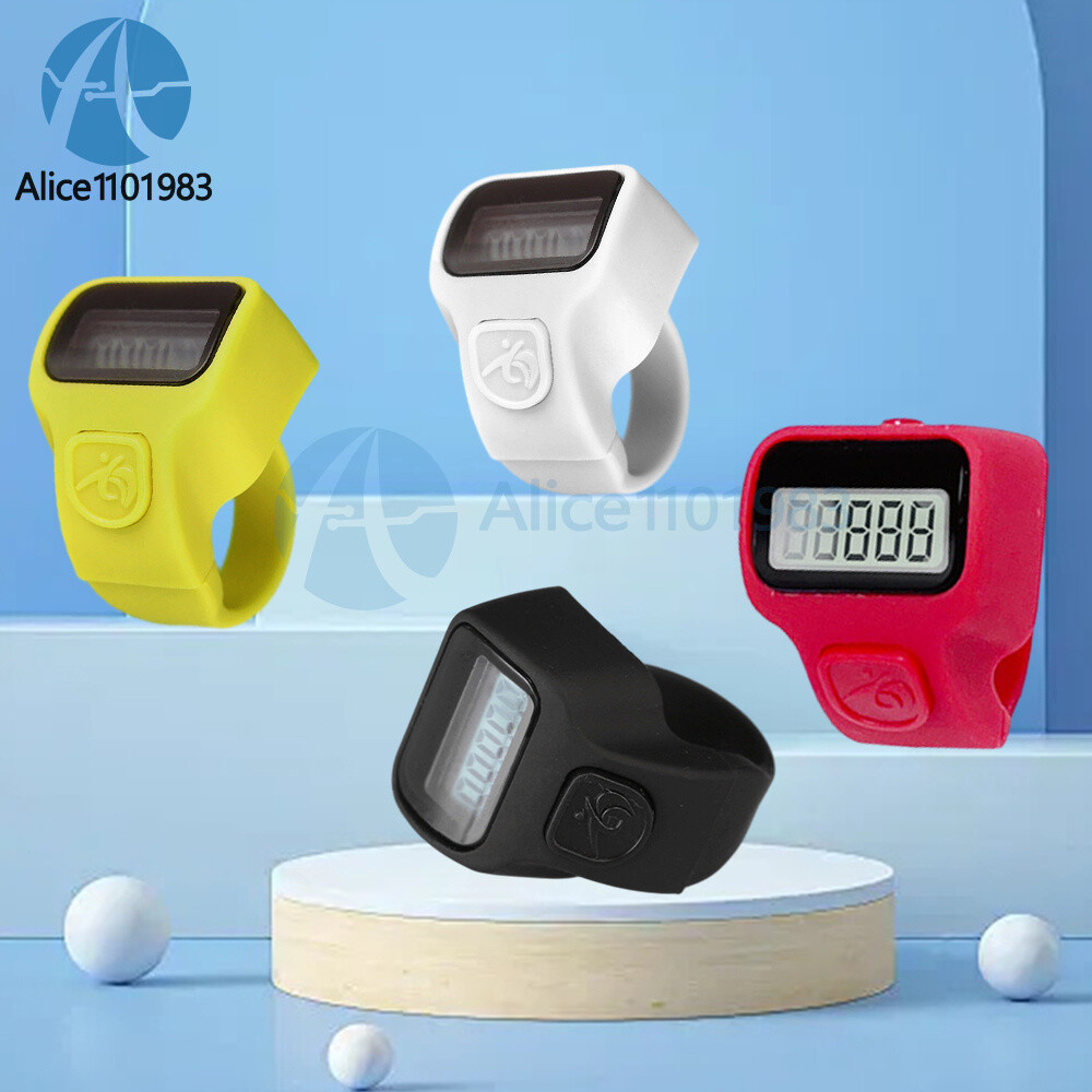 Digital Finger Electronic Tally Counter Mini Ring Counting with LED 0-99999