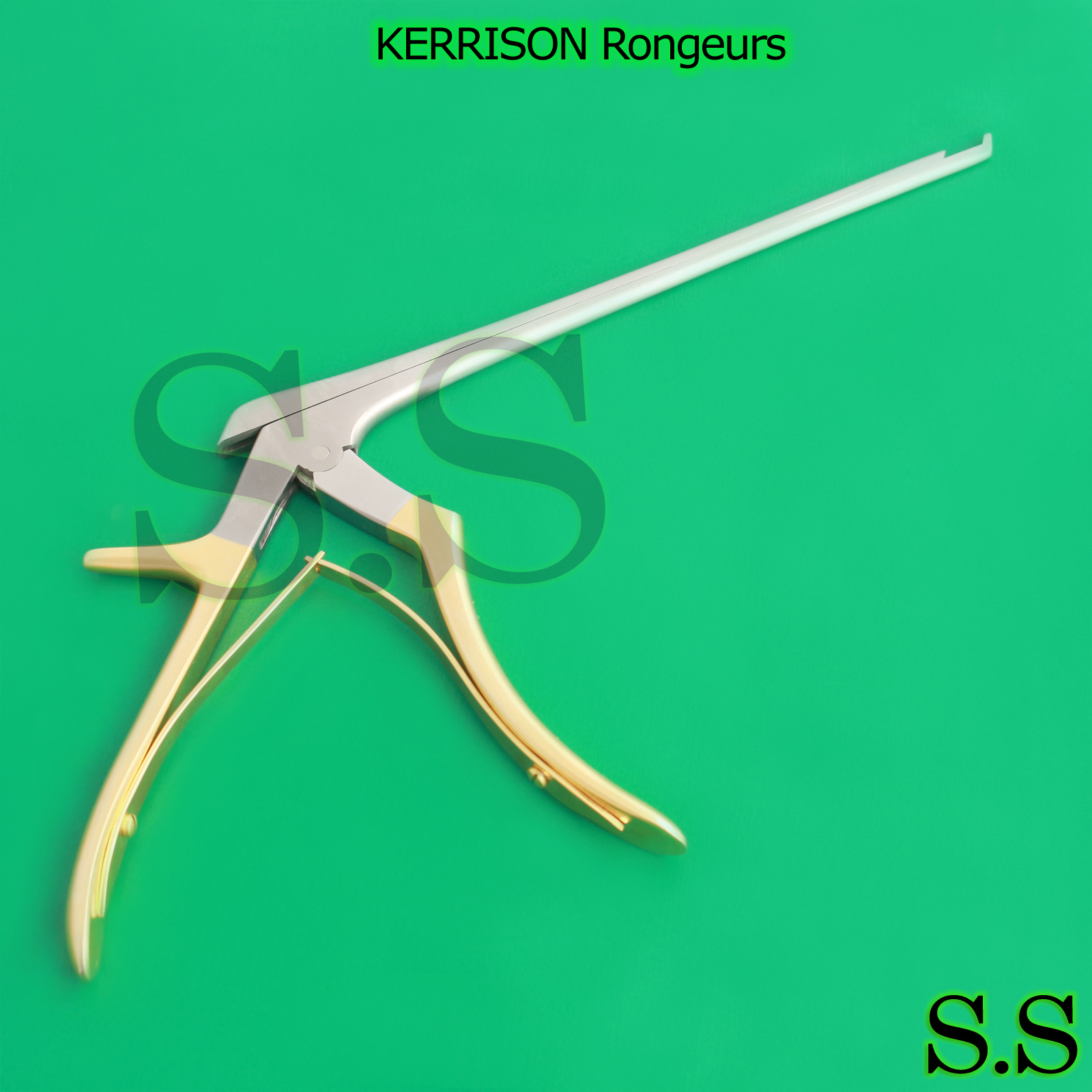 KERRISON Rongeurs Silver & Gold (3mm) Cervical Orthopedic Surgical