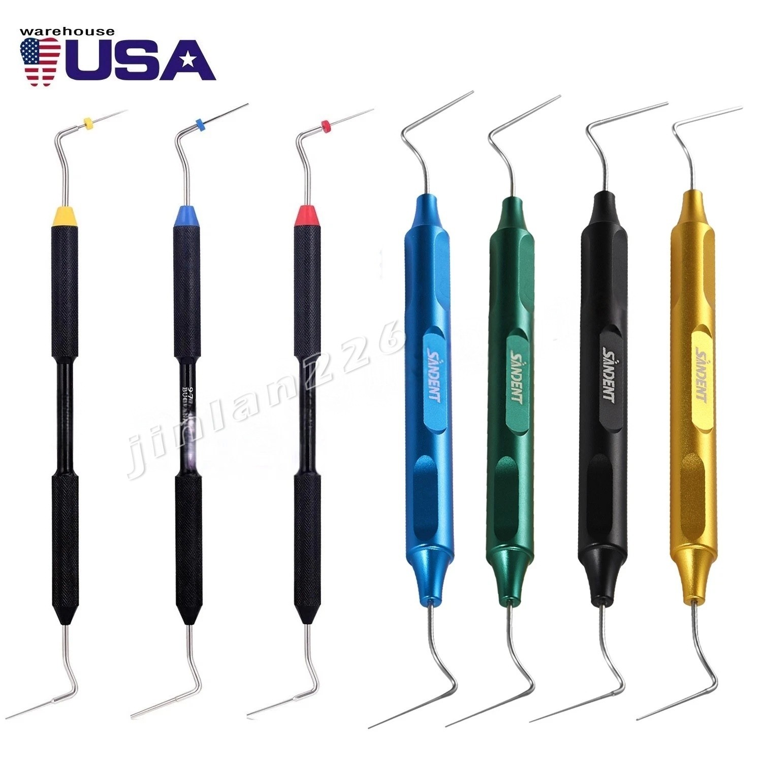 Dental Endodontic Hand Plugger NITI Tip Buchanan Root Fill Instrument 0/1/2#