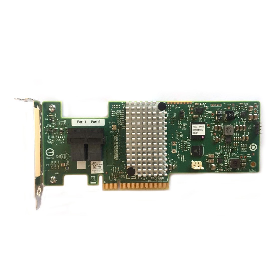 LSI 9340-8i IBM 46C9115 M1215 12GB RAID0.1.10.8 PORTS controller raid