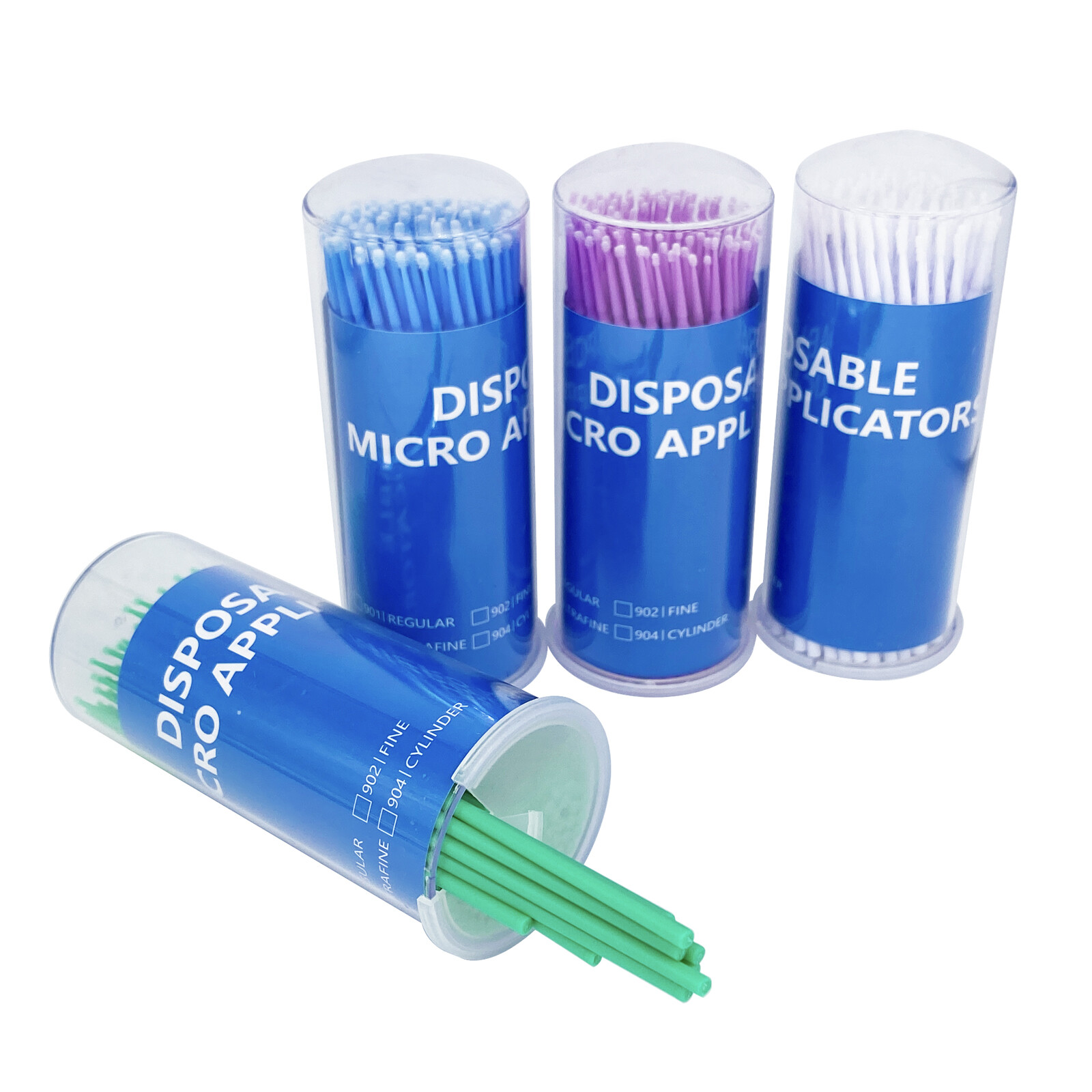 400pcs micro applicator tips micro brush Regular/Fine/Ultra dental Beauty