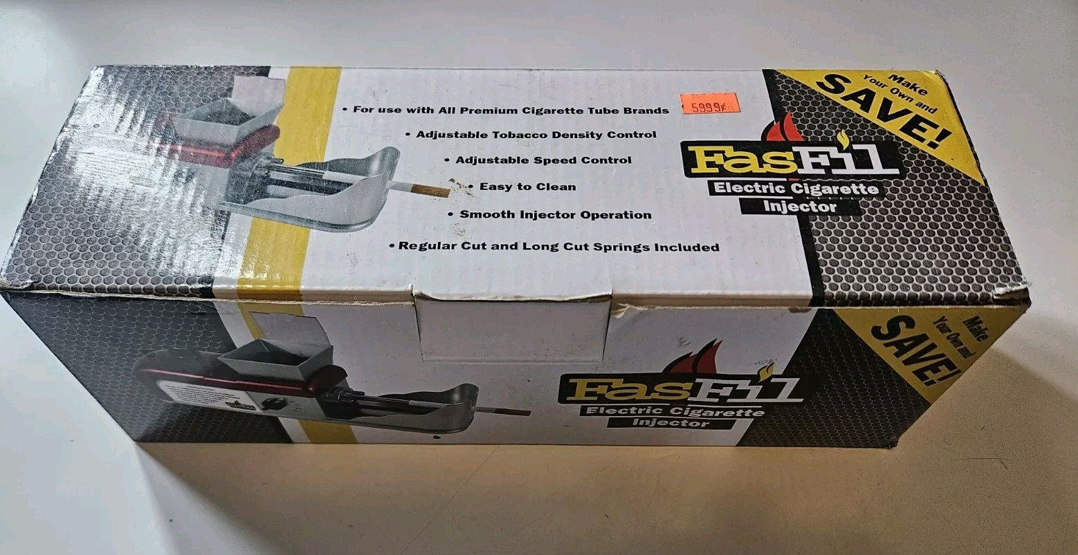 FasFil Cigarette Rolling Machine Electric Automatic Tobacco Roller Injector LN