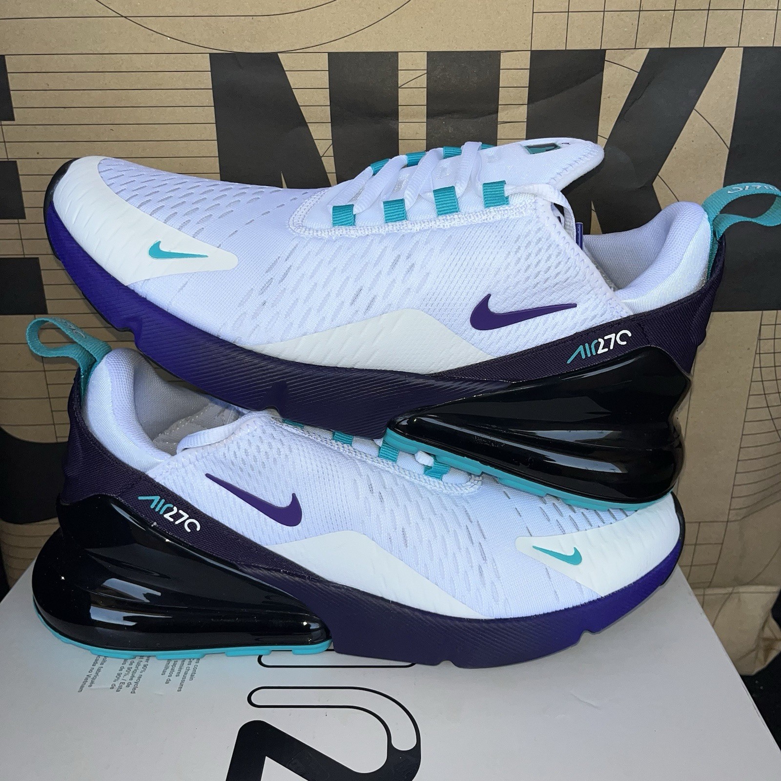 NEW Arizona Diamondbacks Nike Air Max 270 City Connect NBY HQ7993-100 Size 9.5