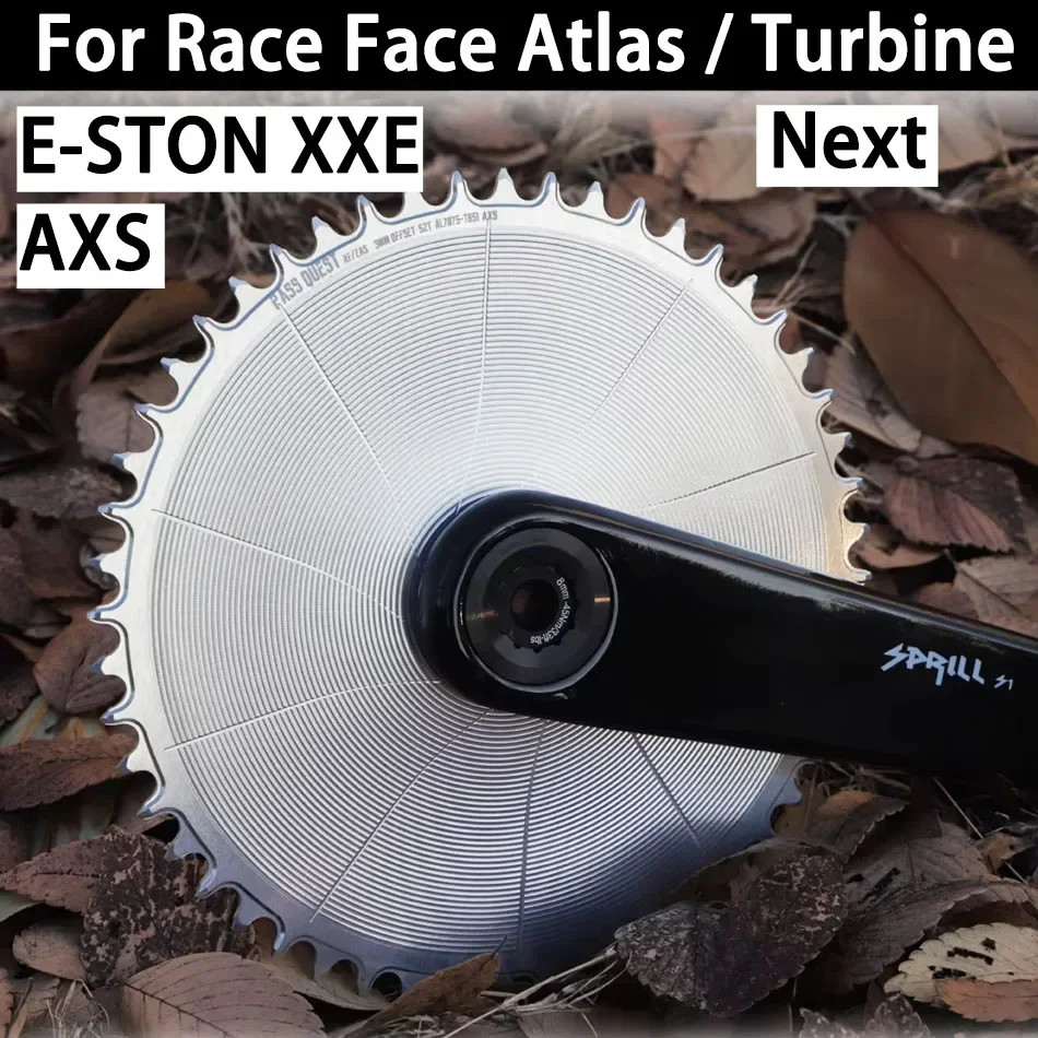 3mm Offset Direct Mounted Bicycle Chainring for Wide Narrow Teeth Chain Ring