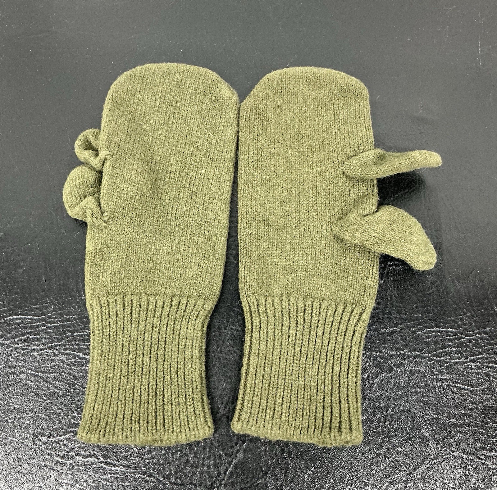 US Army Mitten Wool Liners Cold Weather Trigger Finger New