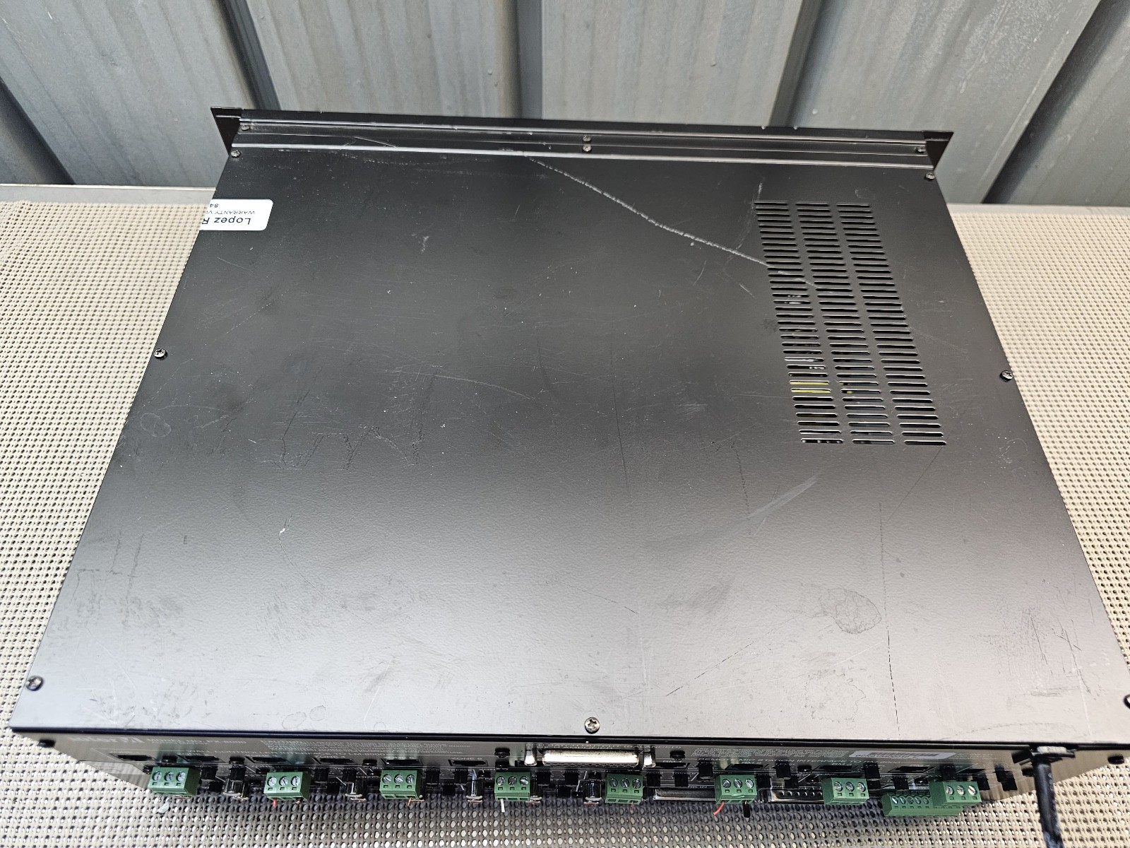 Inter-M PX-8000 8X8 Audio Matrix System/Controller Used