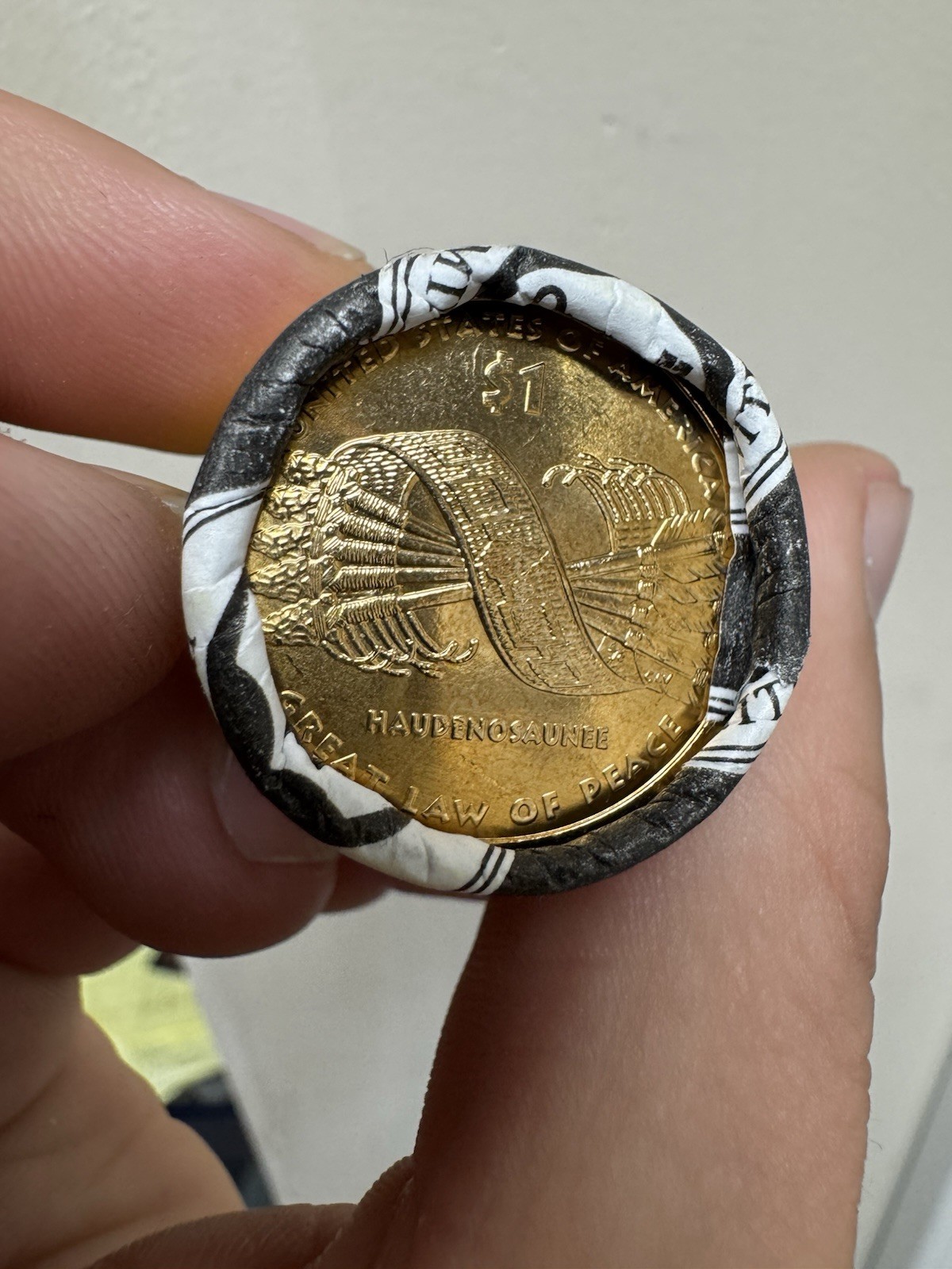 2010 P Sacagawea Dollar Roll - Original Mint Wrapped Roll