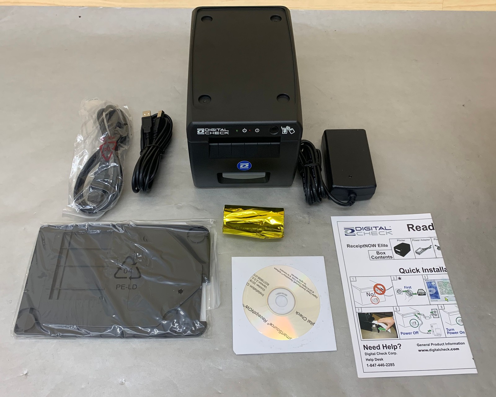 Digital Check SRNELITE-ETH SmartSource ReceiptNOW Elite USB / Ethernet Printer