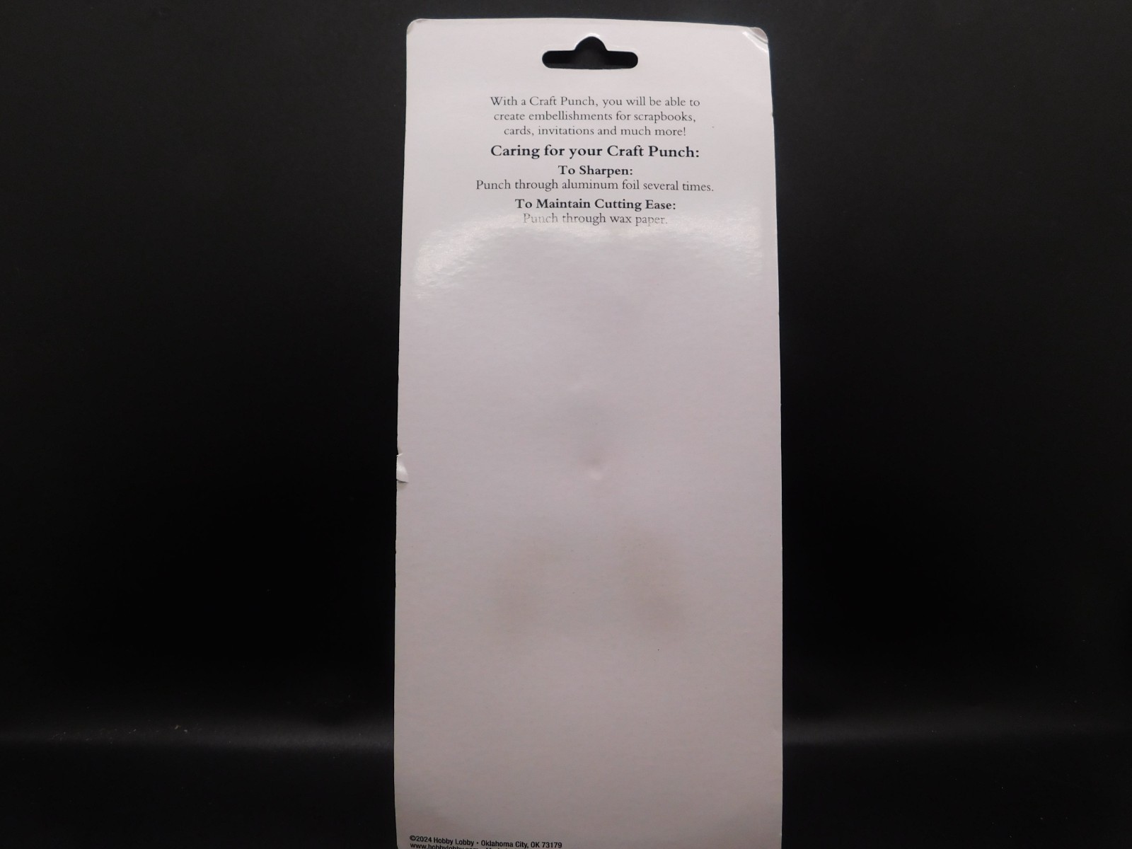 Craft Tools Flower Hand Punch 1/4in