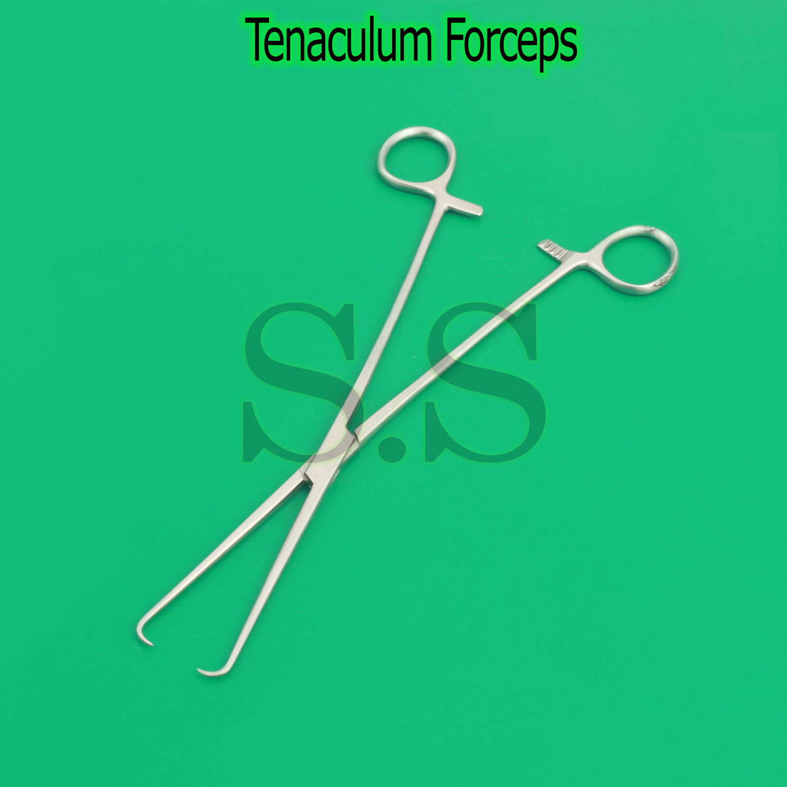 Tenaculum Forceps 10" - Surgical Medical OB/GYN Veterinary Instruments