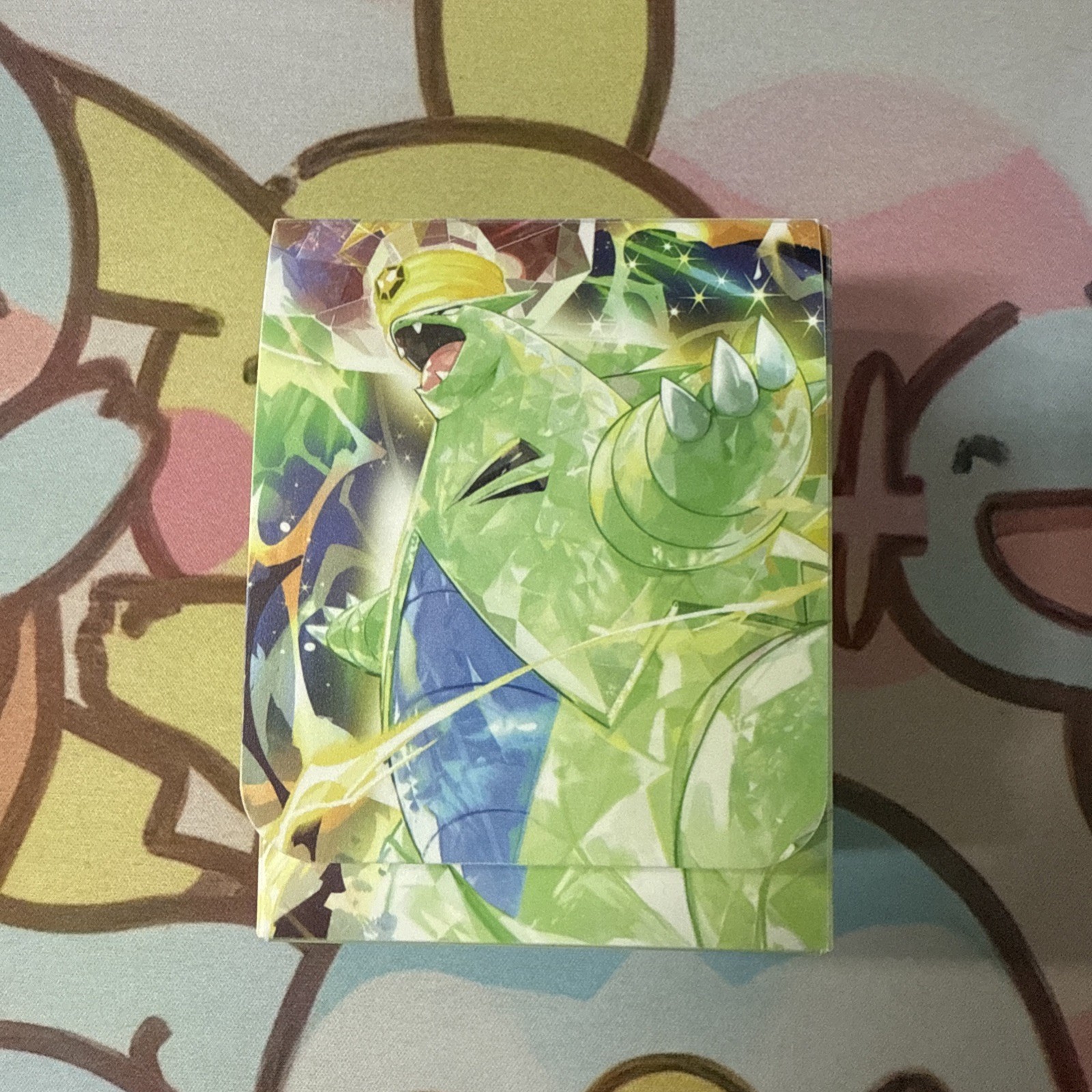 Pokemon Deck Box Case Terastillized Tyranitar Pokemon Center Japan