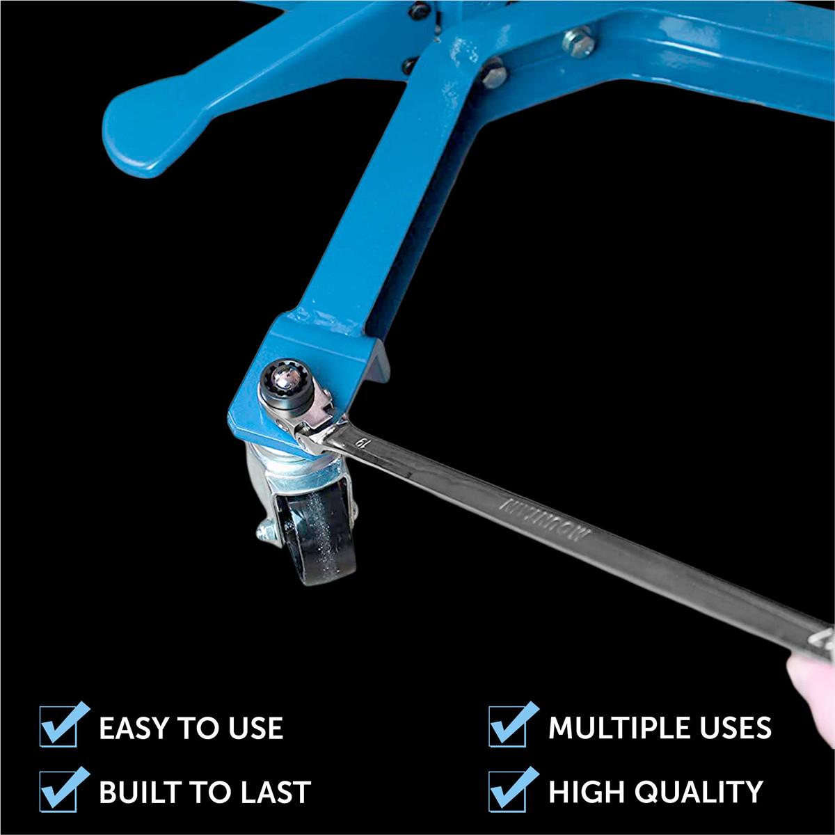 Mountain EX-PFFGBXZ16181 13x15mm Double Box Universal Spline Ratcheting Wrench