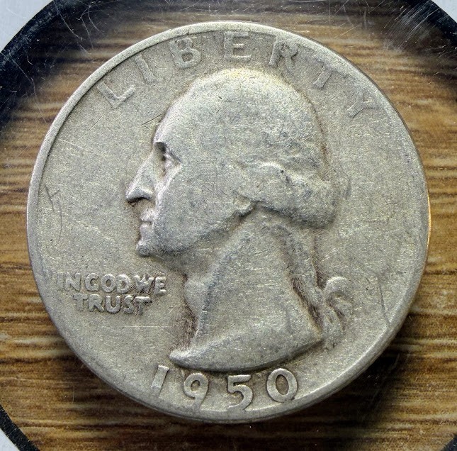 1950-S Washington Quarter - Actual Coin Shown - Free Shipping & Tracking INV#212