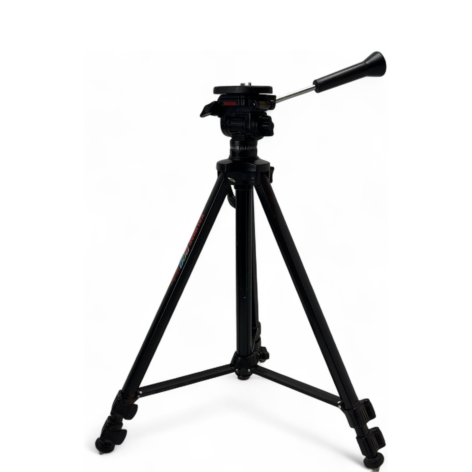 Kalimar Video Tripod Adjustable Legs with Pan Head Camera Support for Filmmaking