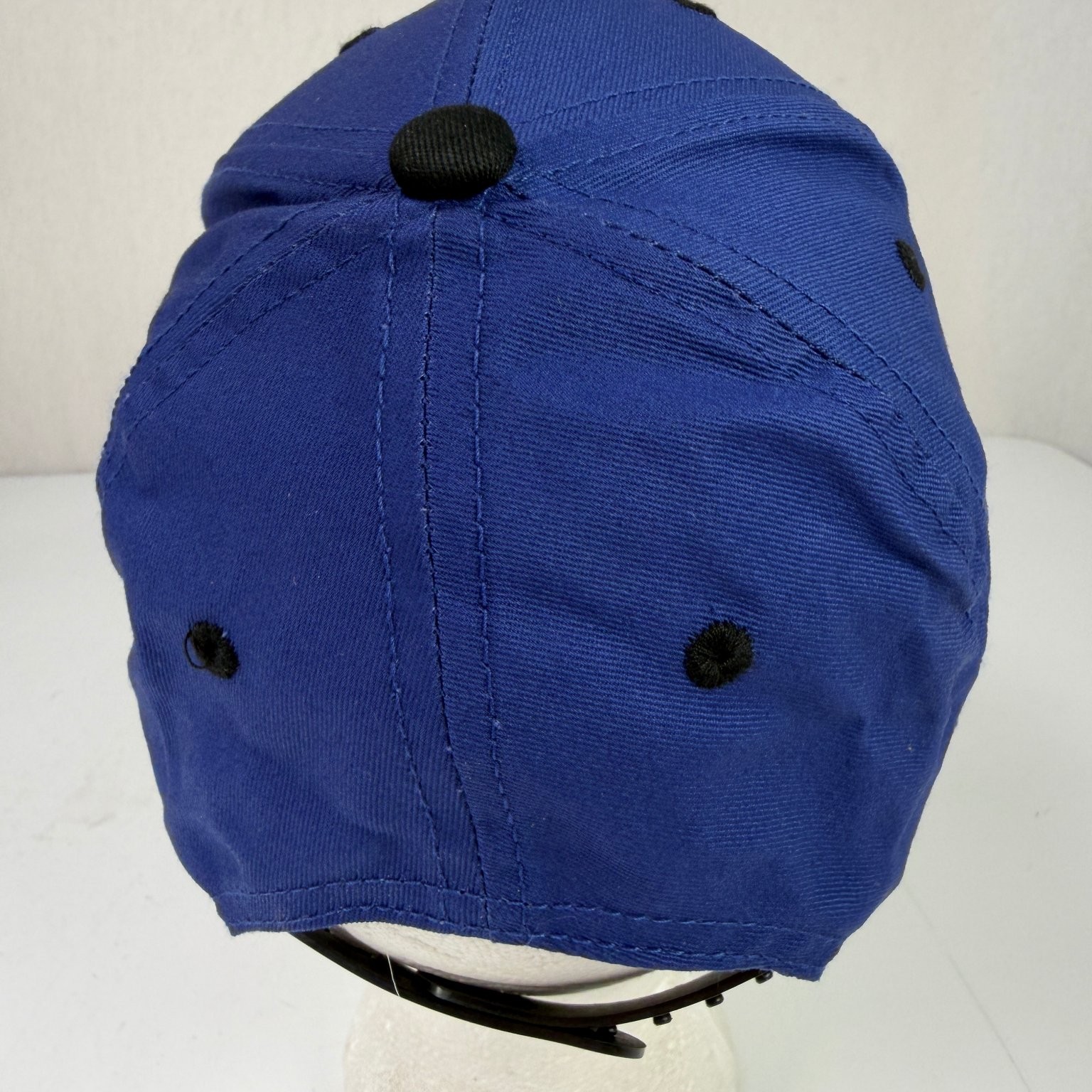 Boys Hat Blue Black Adjustable Snapback Embroidered Logo Cap
