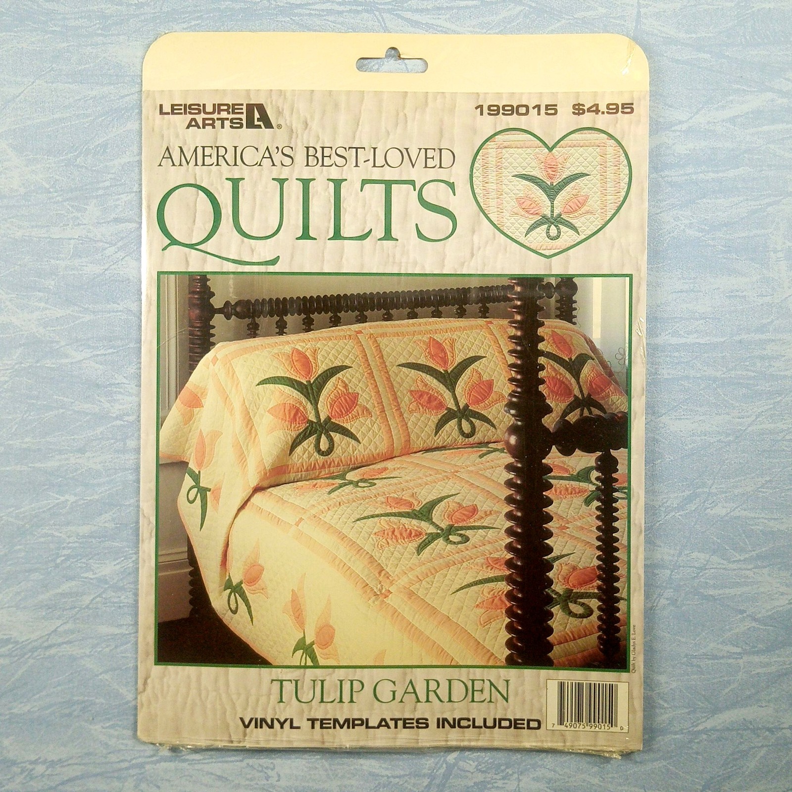 Leisure Arts Americas Best-Loved Quilts Pattern/Template 199015 Tulip Garden