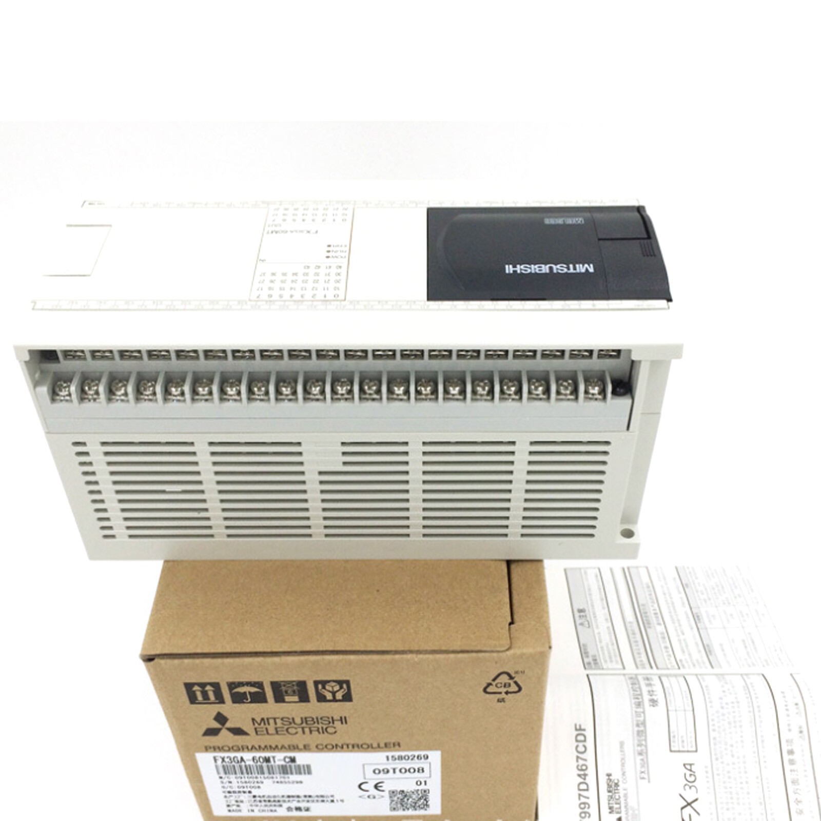 New In Box MITSUBISHI FX3GA-60MT-CM Programmable Controllers