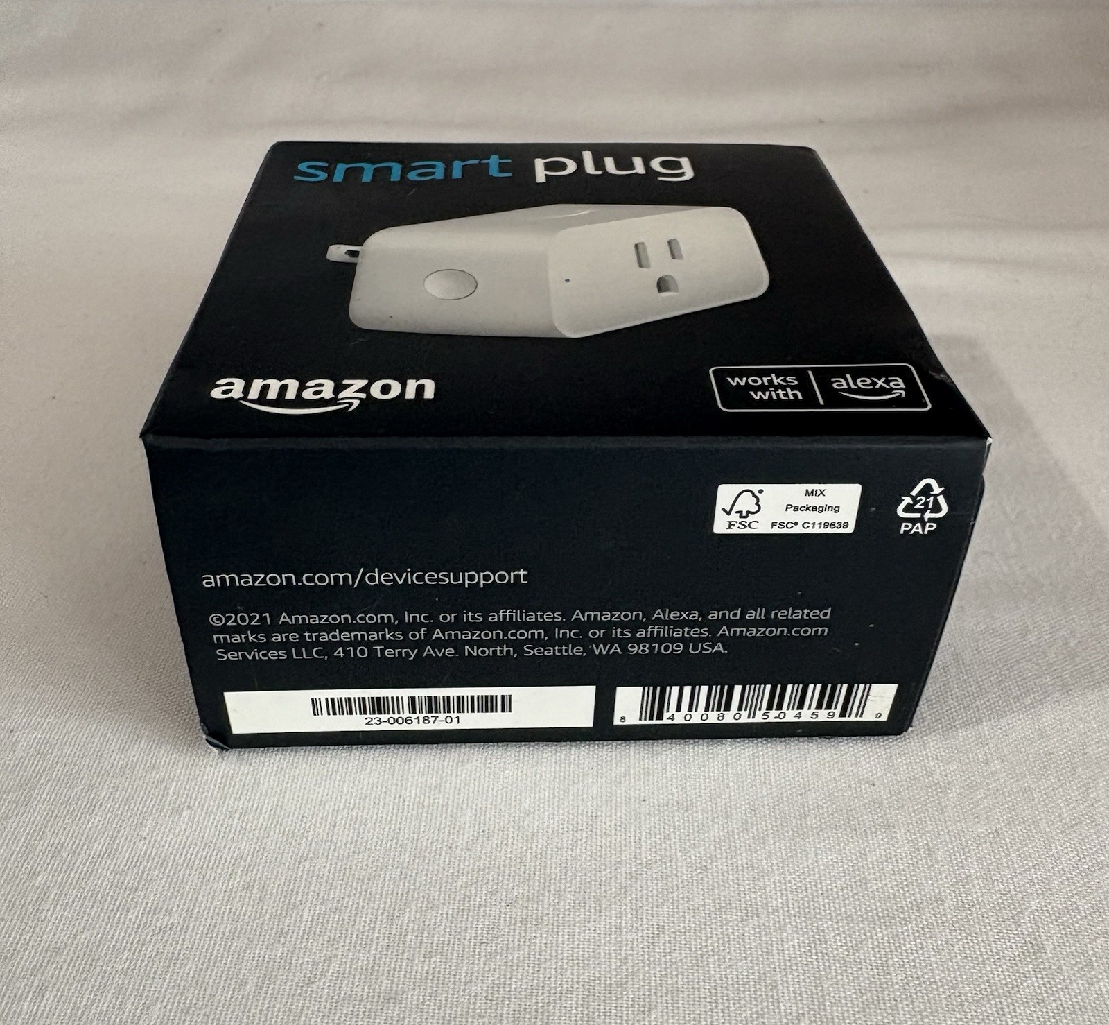 Amazon Smart Plug ~Works With Alexa C2YY37 ~ SEALED