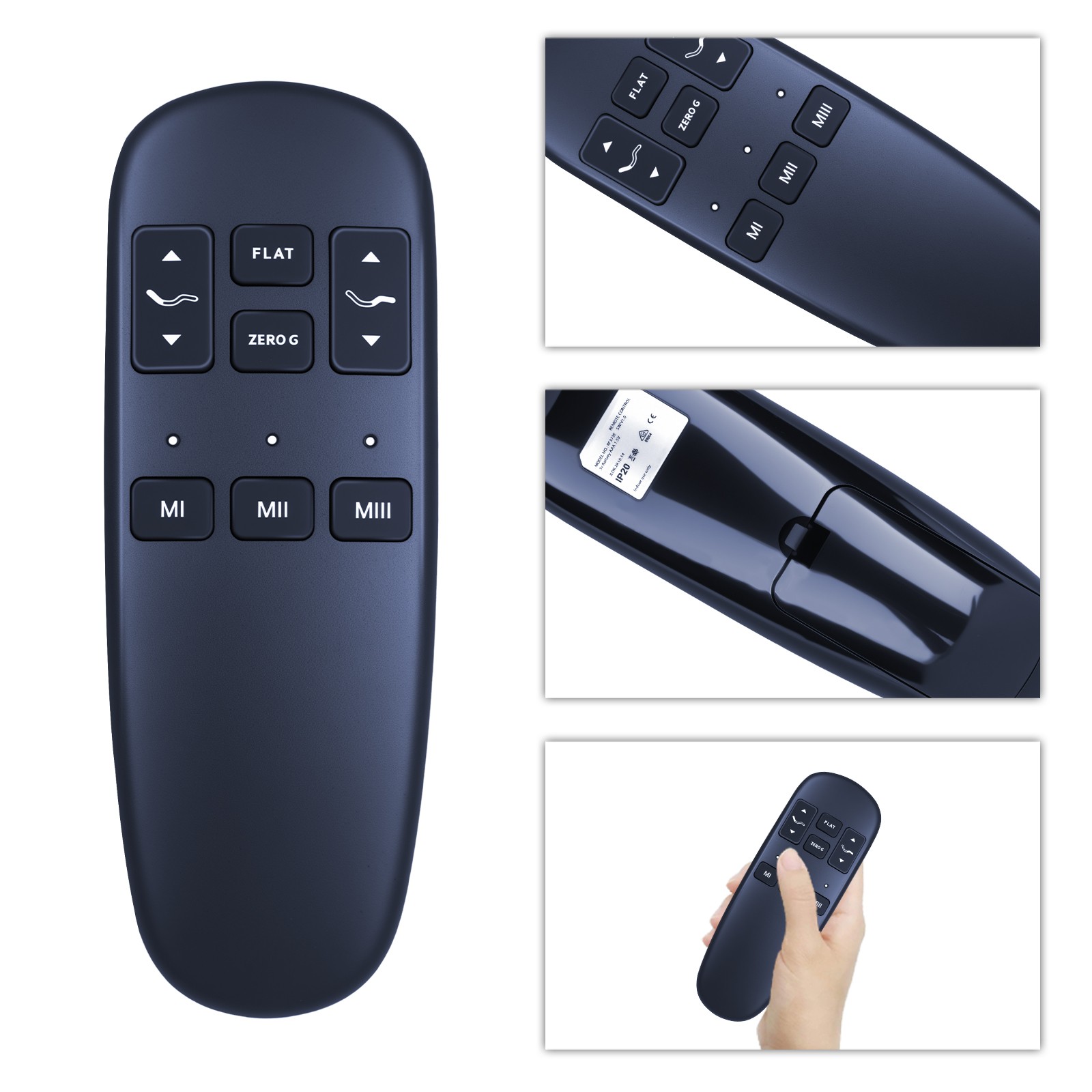 RF373E JLDK.28.09.09 Remote Control For Blissful Nights E3 Adjustable Bed Base