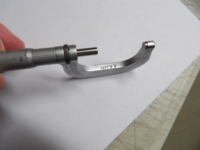 STARRETT #213-2 1-2" Micrometer Reads .0001" Used