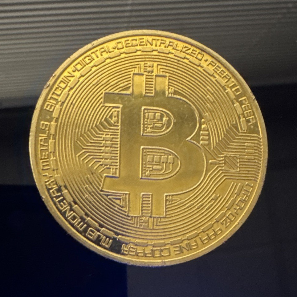 Bitcoin Token Coin Collectible Physical Souvenir Coin Physical Bitcoin Token