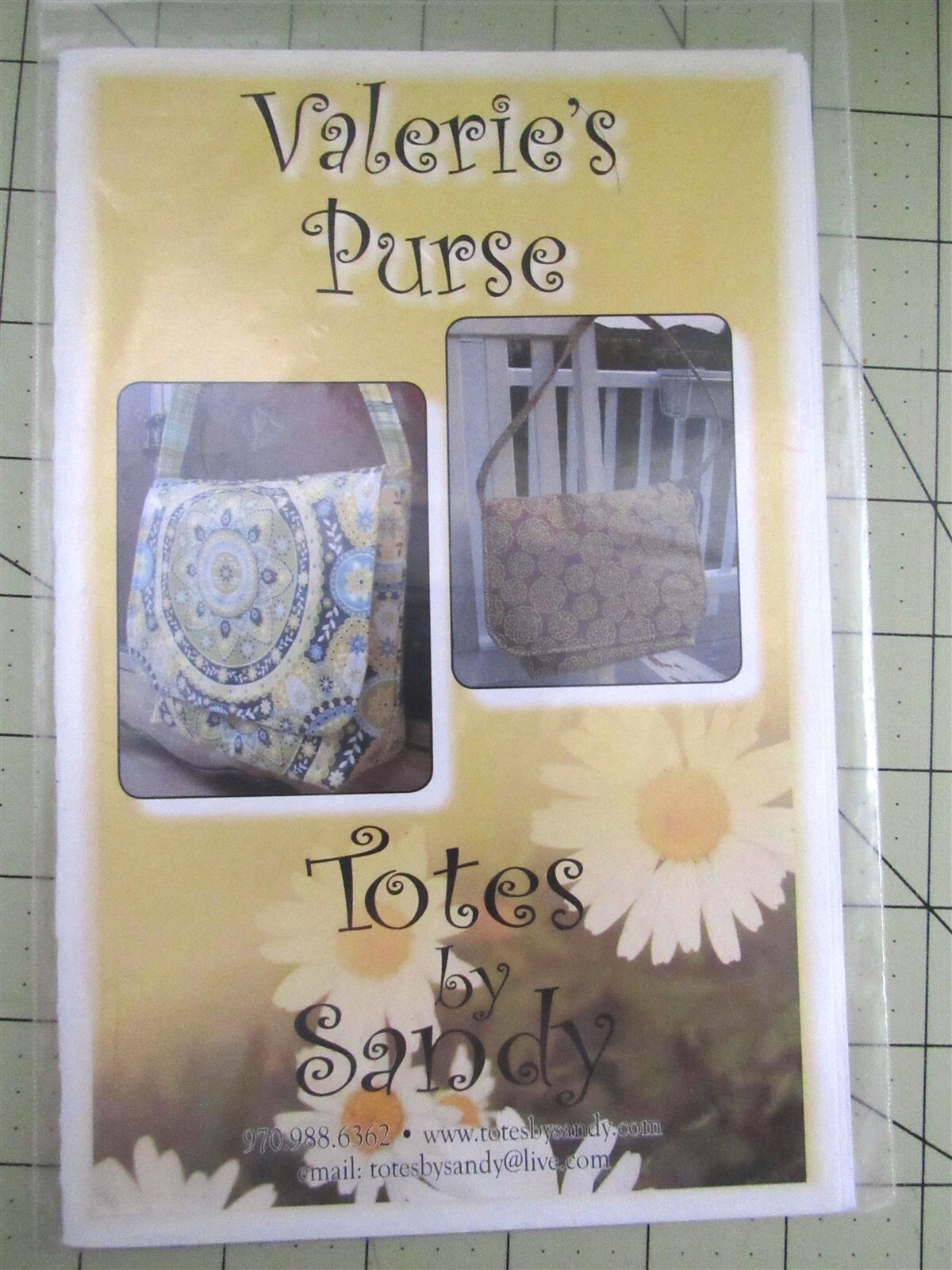 Valerie's Purse Quilt Pattern by Totes by Sandy
