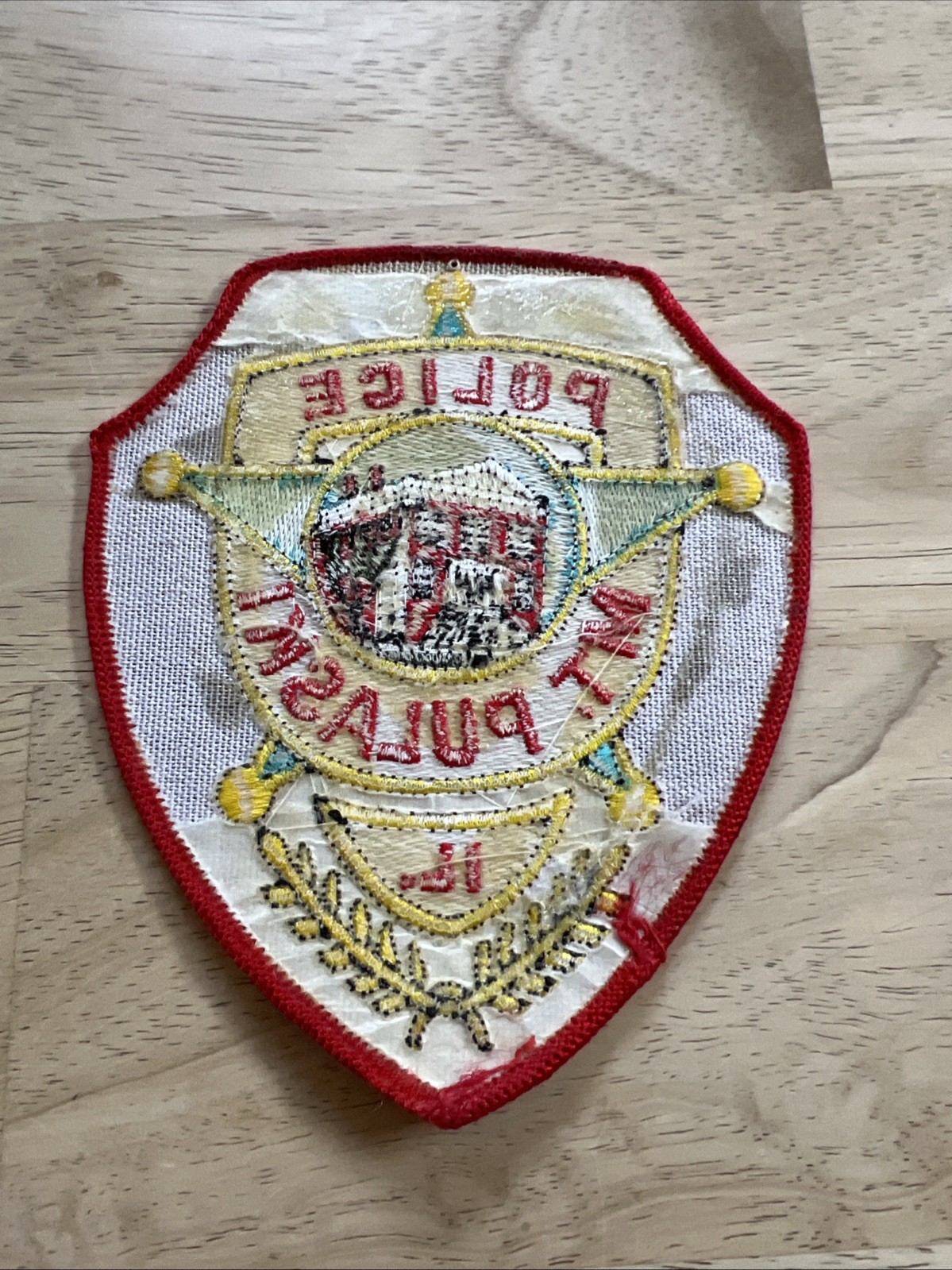 Mt. Pulaski (Illinois) Shoulder Patch - NEW