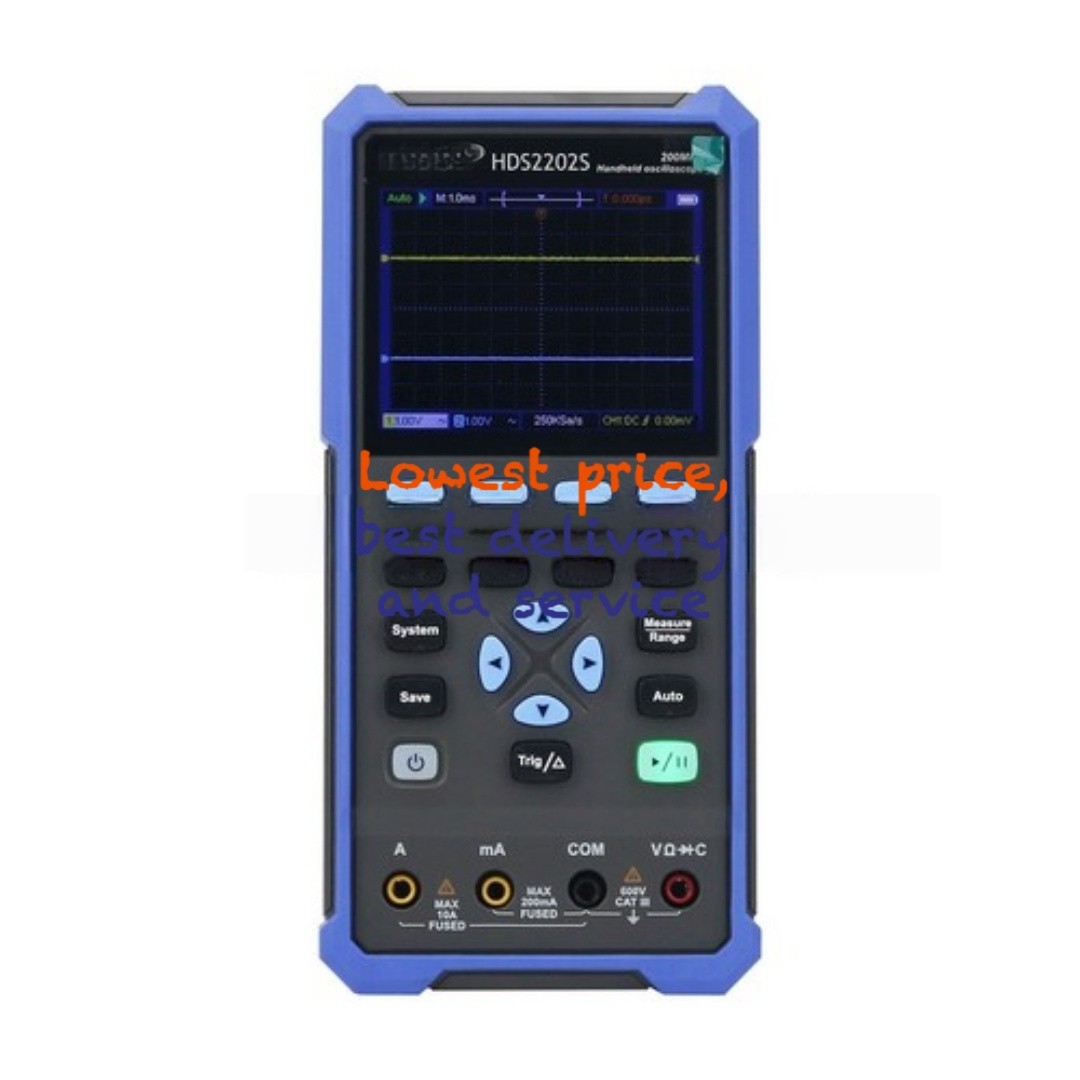 For OWON HDS200 Series High Performance- HDS2202S 2-Channel Digital Oscilloscope