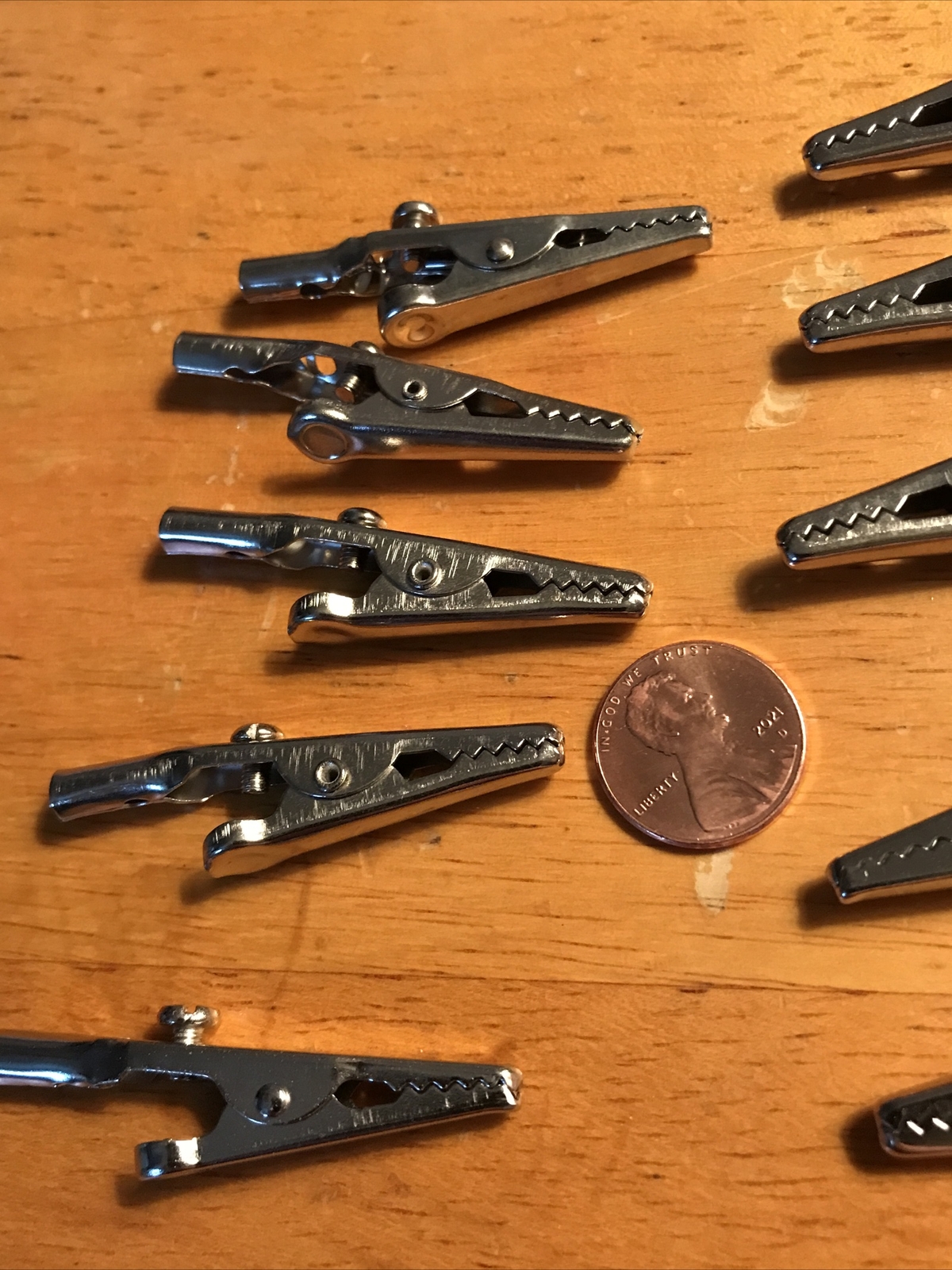 Test Clips - Large 22-14 AWG 1.25-2.0 MM￼ (NEW) Qty-10  FREE SAME DAY SHIPPING