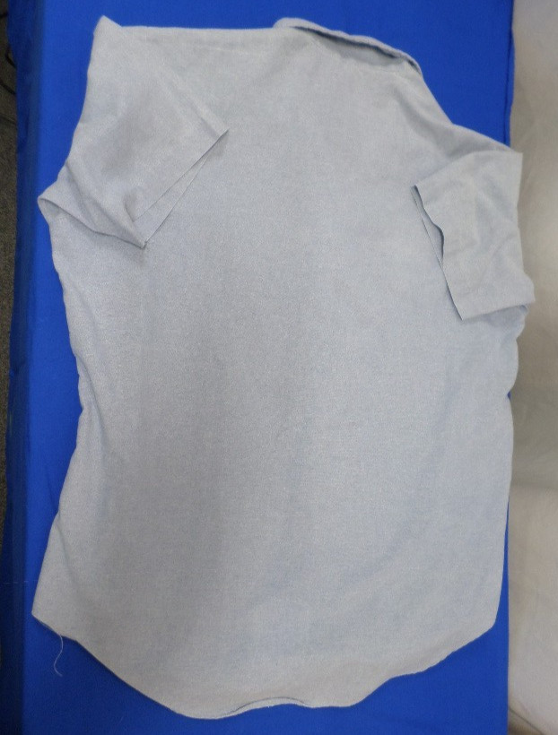 SEAFARER SHIRT UTILITY USN US NAVY WORKING UNIFORM CHAMBRAY SHORT SLEEVE MEDIUM