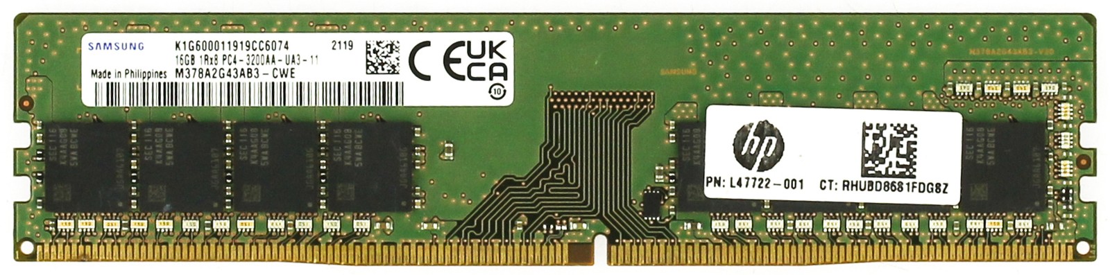 Samsung M378A2G43AB3-CWE 16GB DDR4 3200MHz Memory Module